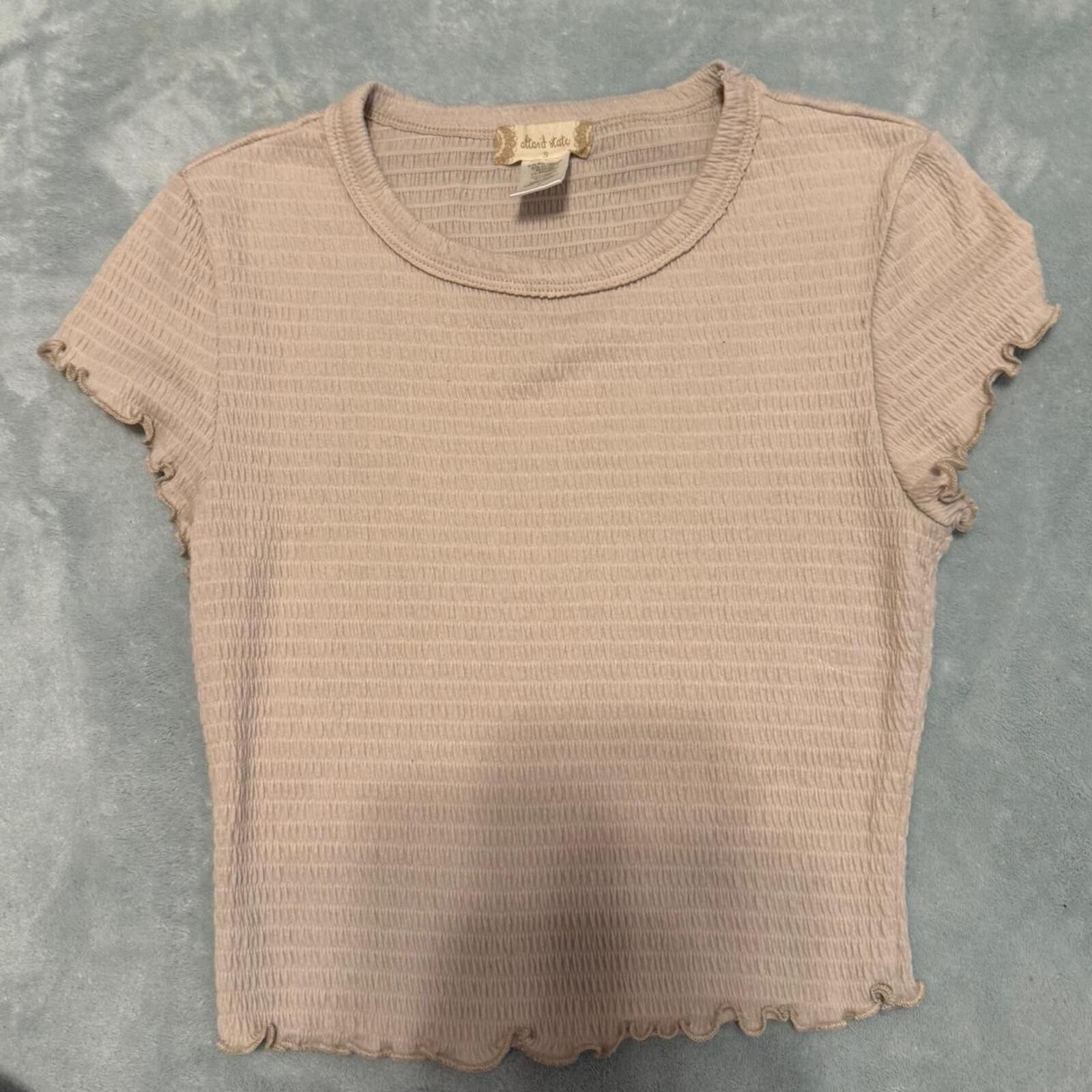Other Altar'd State Women's Cream and Tan Crop-top Size S / US 4 / IT 40 - 4 Thumbnail