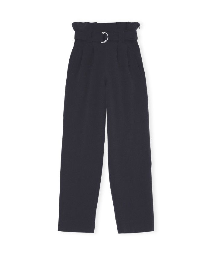 Ganni Ganni Heavy Crepe Pants Size 26" / US 2 / IT 38 - 1 Thumbnail
