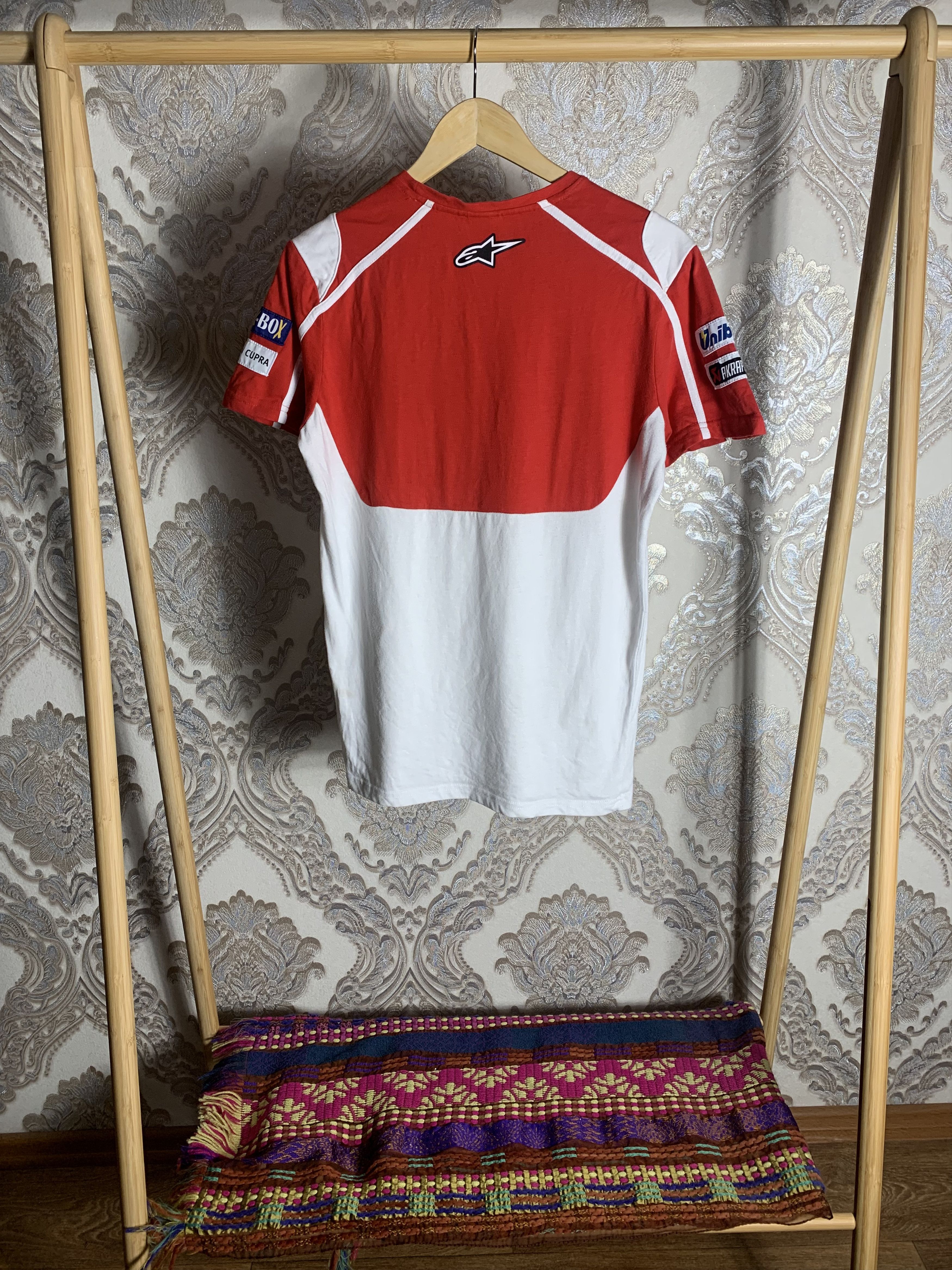 NASCAR VINTAGE ALPINESTARS DUCATI MOTORCYCLE RACING T-SHIRT Y2K 90s Size US M / EU 48-50 / 2 - 7 Thumbnail