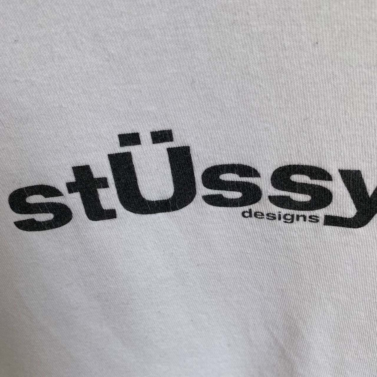 Designer × Japanese Brand × Stussy Designer Stussy Big Logo Design Japan y2k opium tee Size US M / EU 48-50 / 2 - 3 Thumbnail
