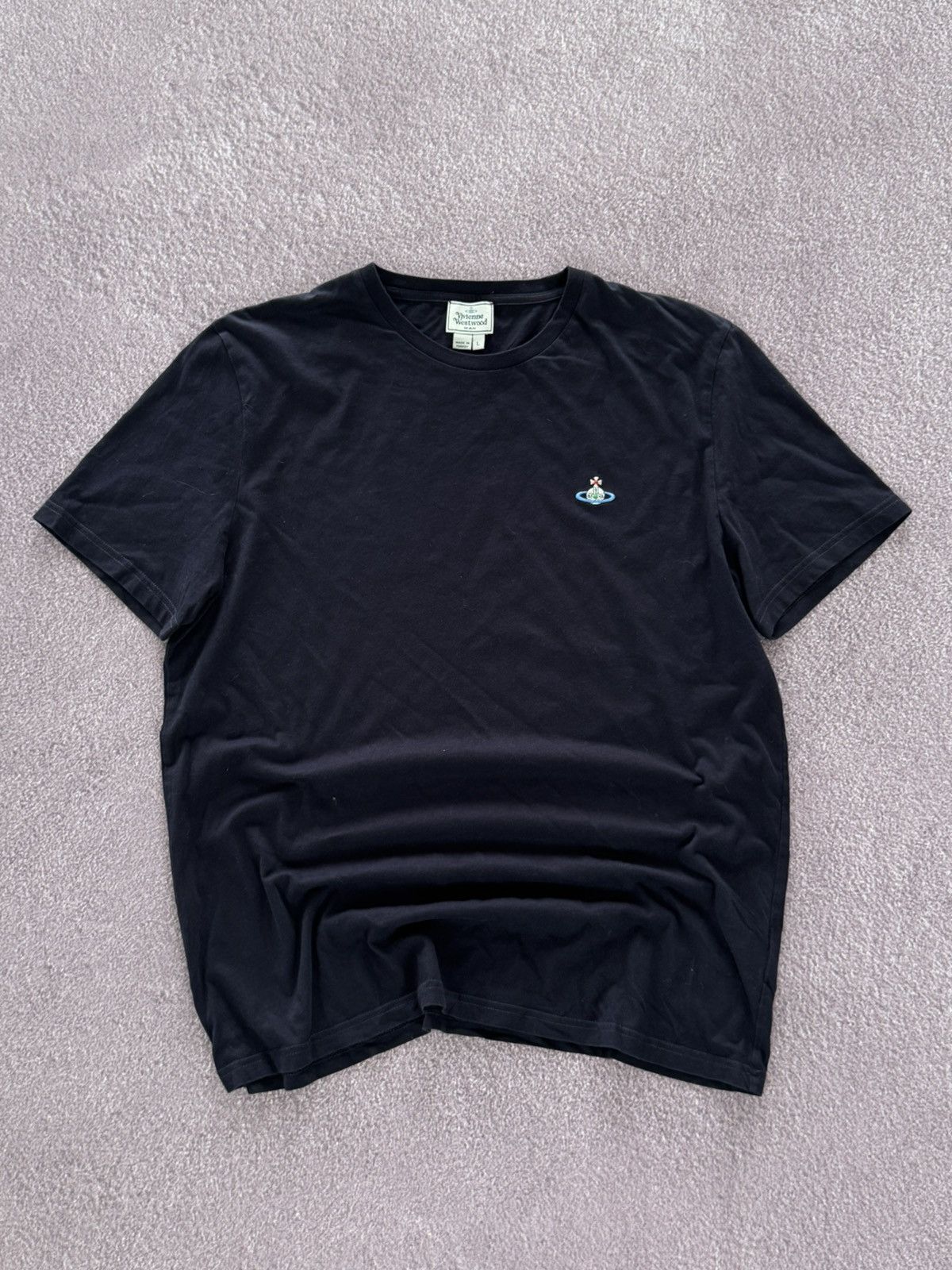 Vivienne Westwood Vivienne Westwood Fabulos Small Logo Classic T-Shirt Size US L / EU 52-54 / 3 - 1 Thumbnail