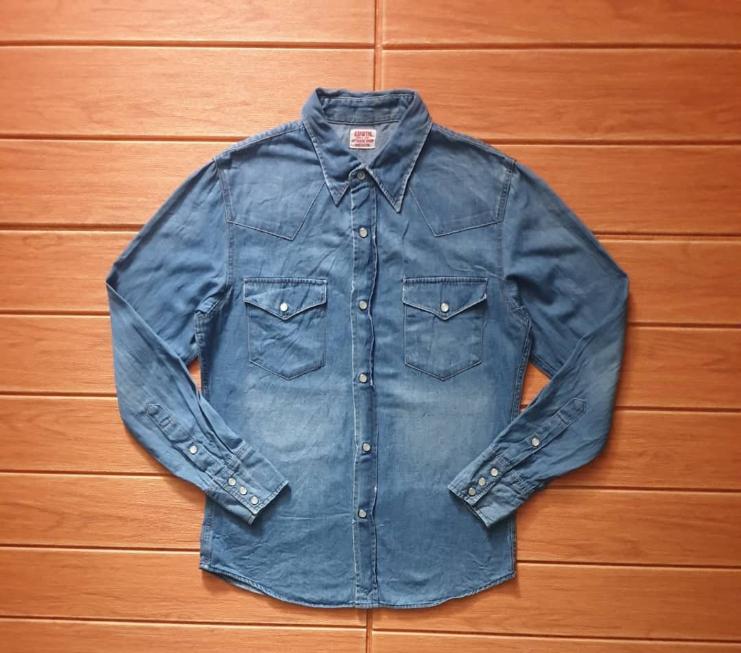 Edwin Edwin stonewash Japanese harajuku western shirt Size US M / EU 48-50 / 2 - 1 Thumbnail