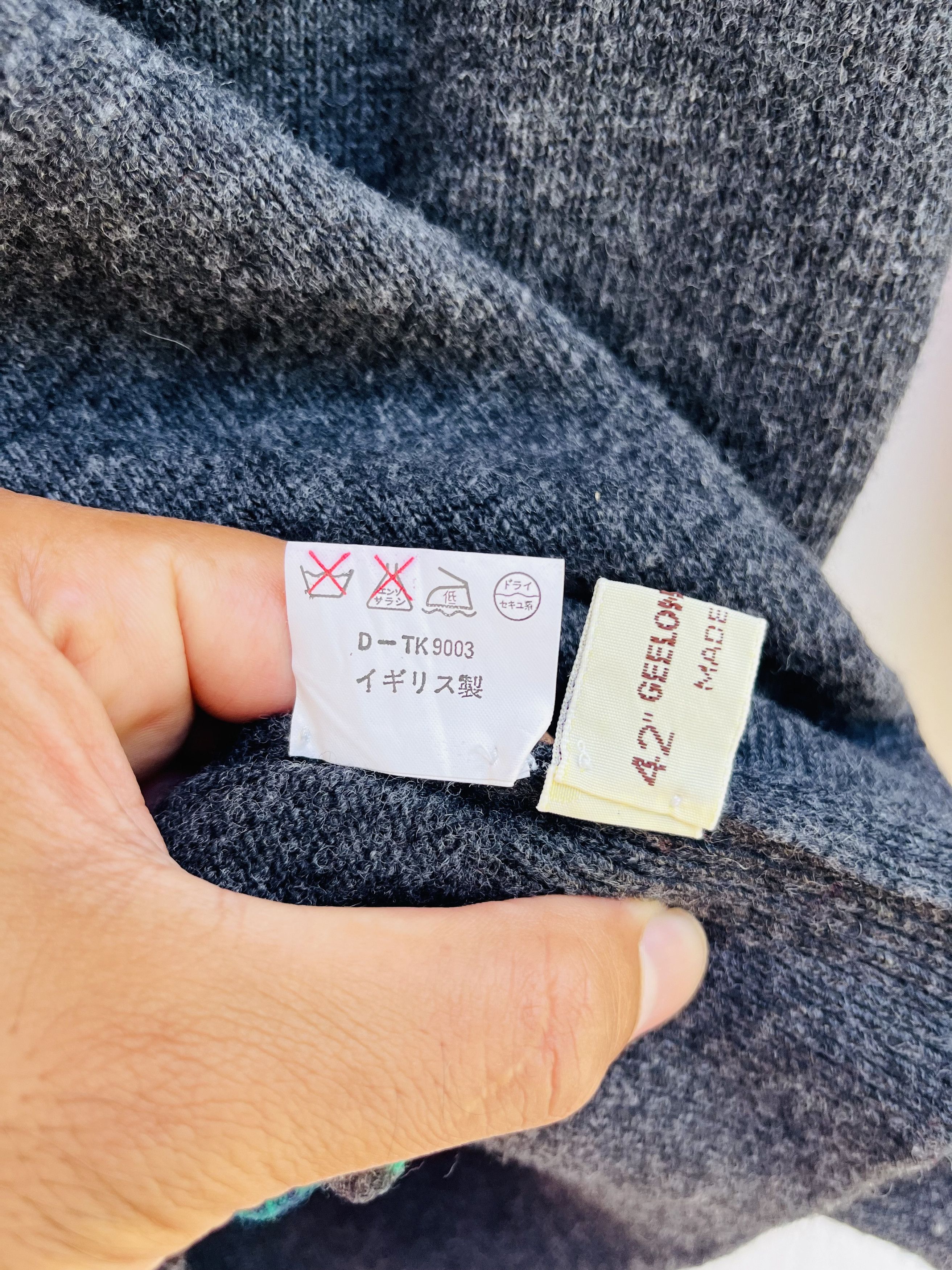 Japanese Brand Vintage Dunvega Geelong Lambswool Fashion Style Size US L / EU 52-54 / 3 - 11 Thumbnail