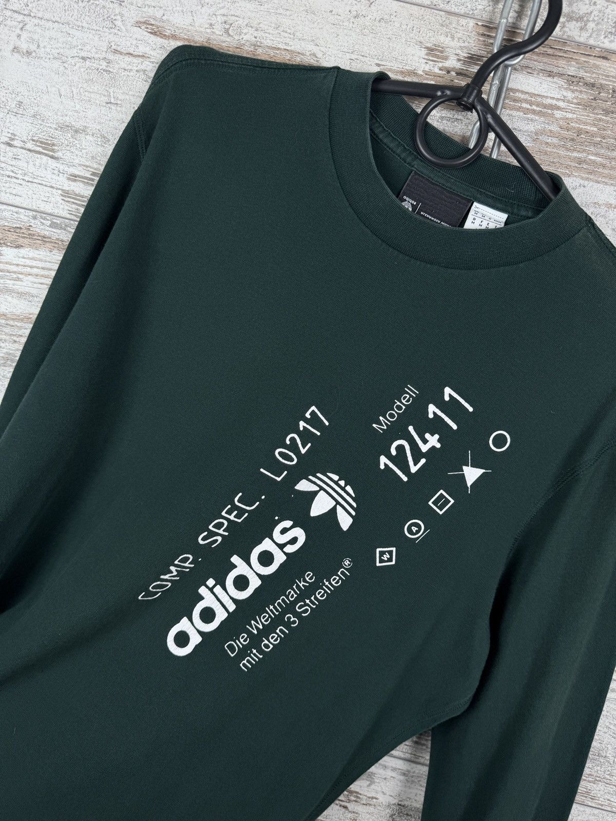 Adidas × Alexander Wang Mens Vintage Adidas alexander wang longsleeve t-shirt tee Size US M / EU 48-50 / 2 - 4 Thumbnail