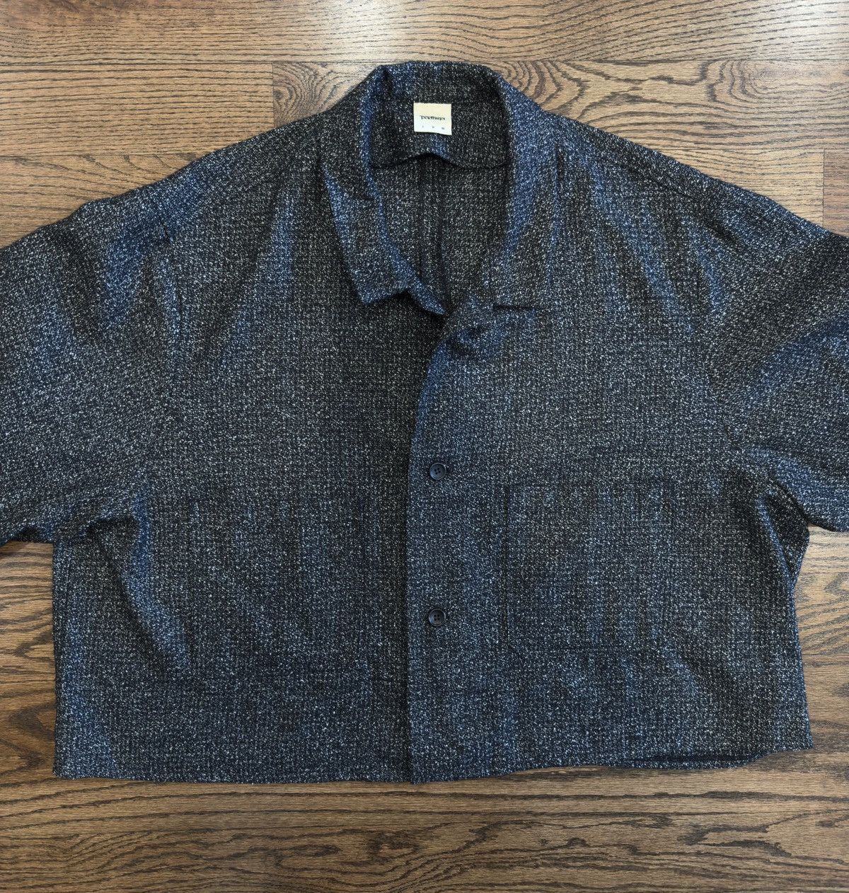 Other Badhiya LANTIKI Cropped Oversized Wool Jacket Size US L / EU 52-54 / 3 - 5 Thumbnail
