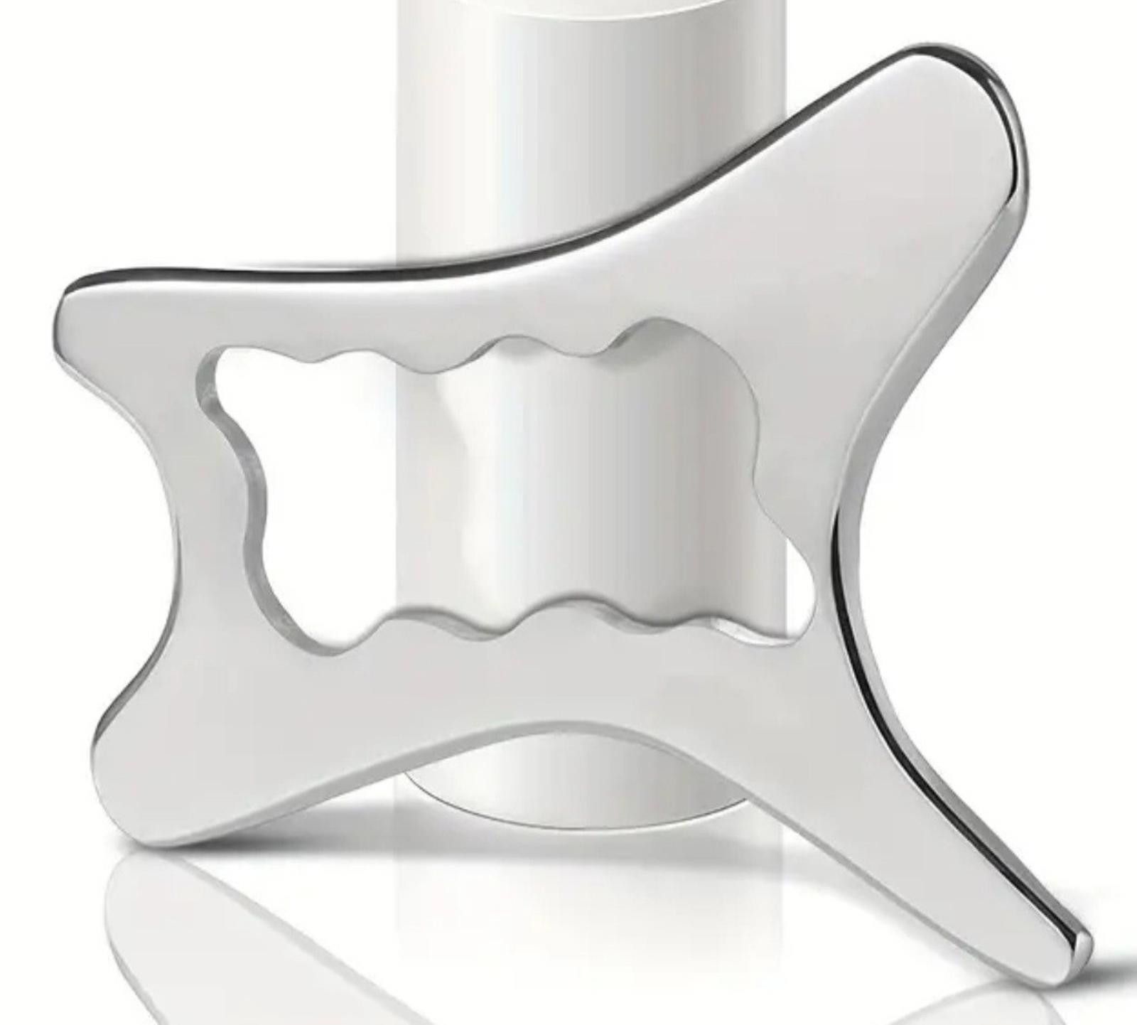 The Unbranded Brand Guasha (Muscle/Body)-(Scraping Tool)-(Silver)-(New)-$30.00 Size ONE SIZE - 1 Thumbnail