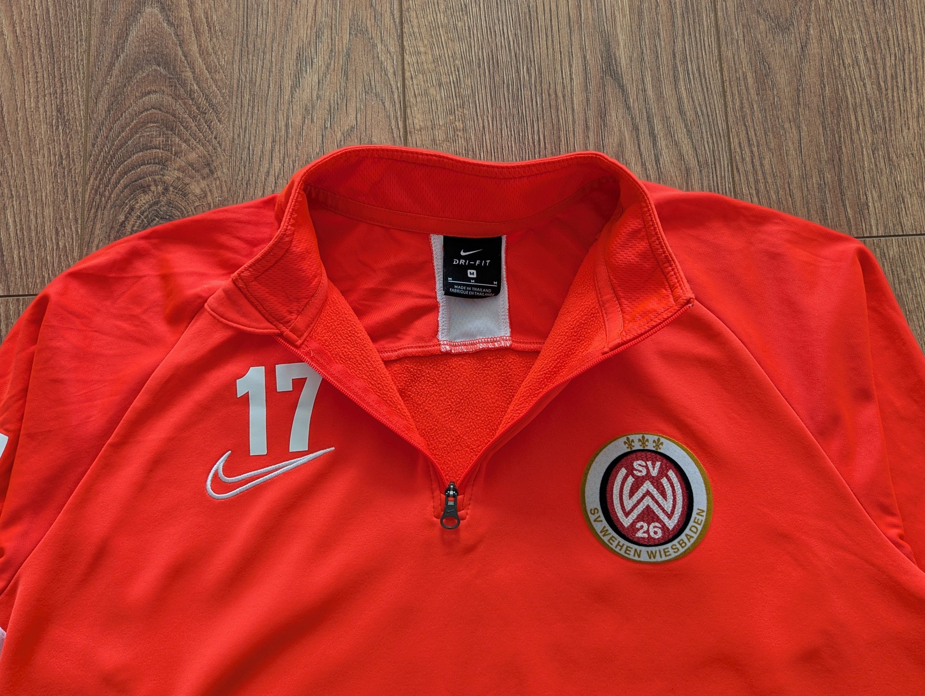 Nike SV Wehen Wiesbaden #17 Football NIKE Academy 19 Pullover Size US M / EU 48-50 / 2 - 8 Thumbnail