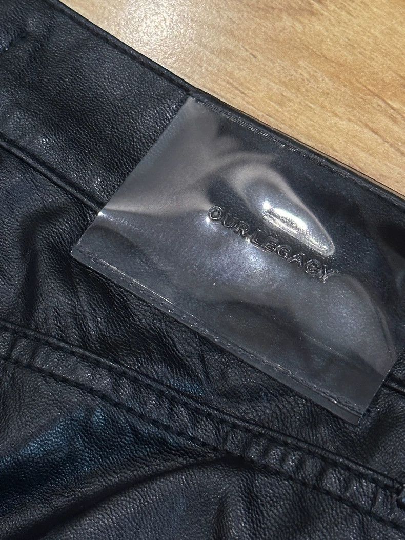 Our Legacy Our Legacy size31 Motorcycle leather trousers Size US 31 - 5 Thumbnail