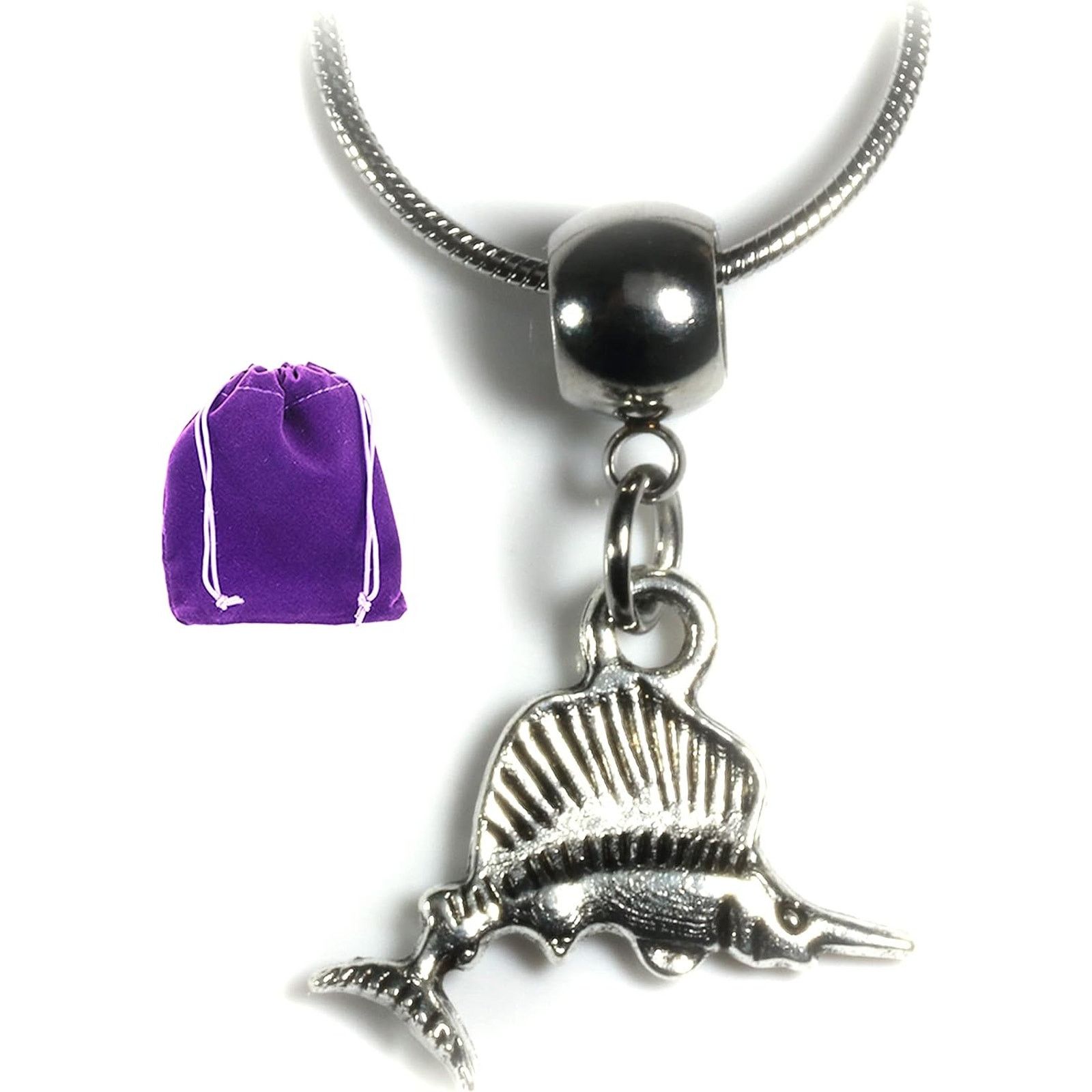 & Other Stories Swordfish Necklace - Marlin Ocean Necklace Fishing Charm Size ONE SIZE - 1 Thumbnail