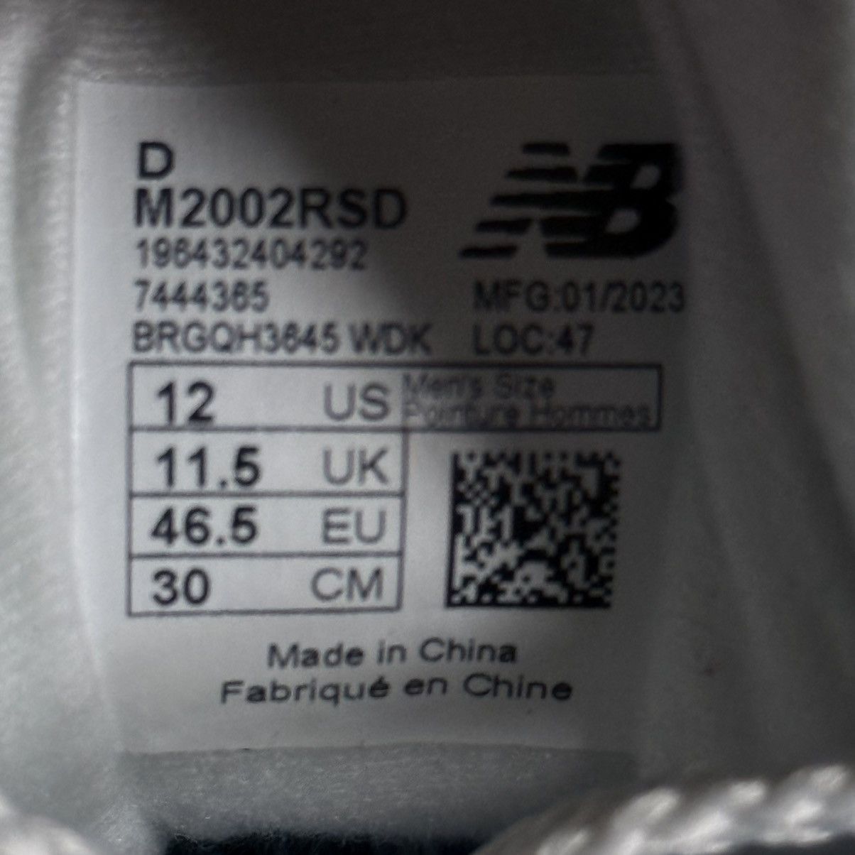 New Balance New balance 2002r “wet blue” Size US 12 / EU 45 - 7 Thumbnail