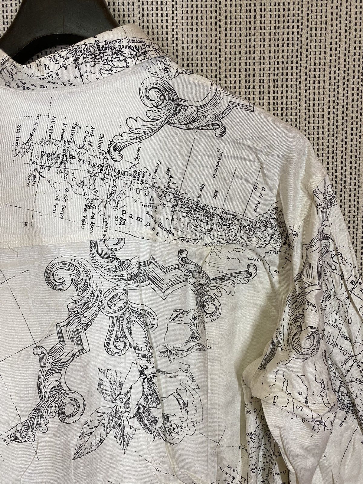 Designer × Vintage 🔥Vintage kayak shirt button ups maps design Size US S / EU 44-46 / 1 - 7 Thumbnail