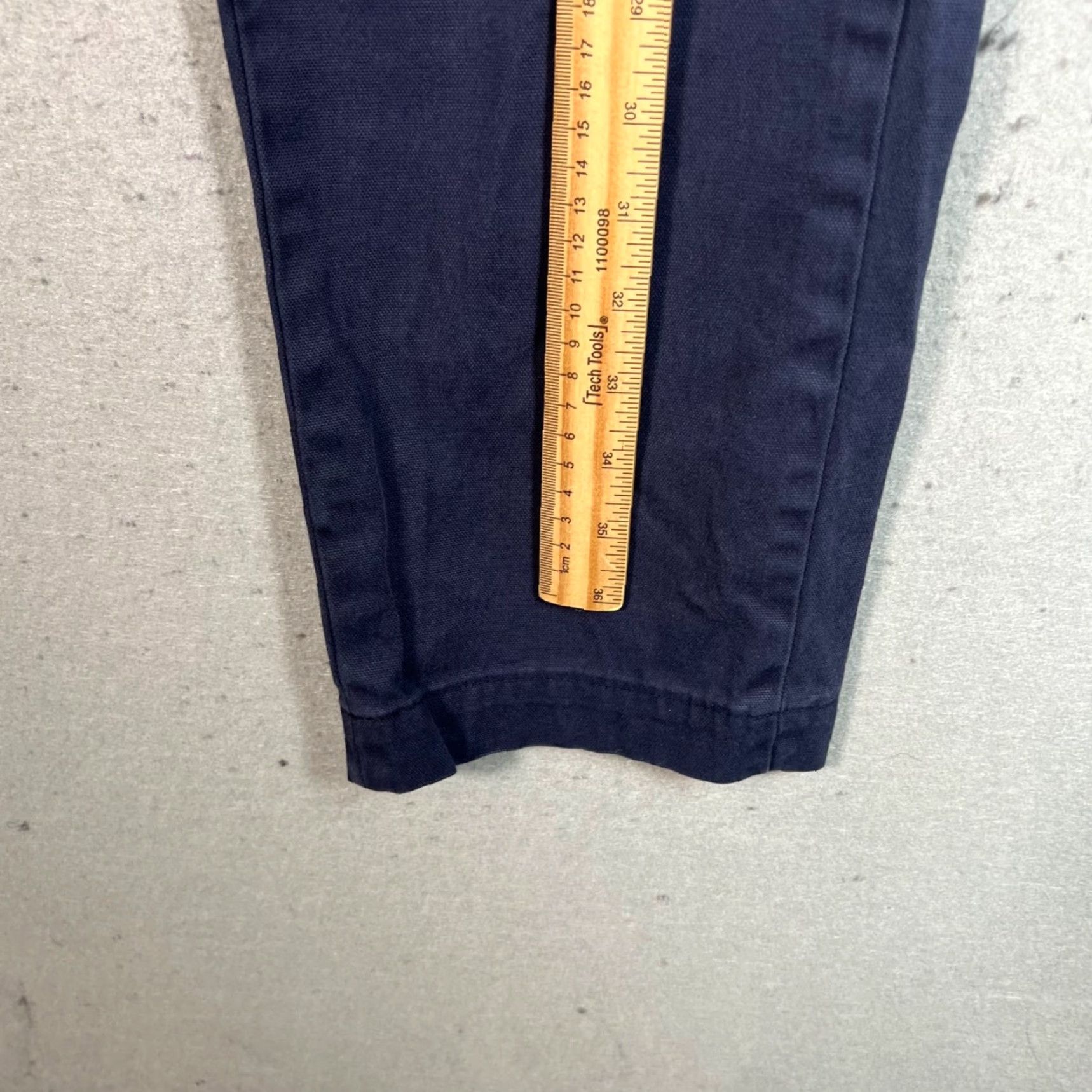 Bonobos Bonobos Slim Fit Chino Pants - Navy - Men's 32 - Cotton Blend - 29" Inseam - Flat Front - Lightweight Pockets - Weekday Warrior Size US 32 / EU 48 - 7 Thumbnail