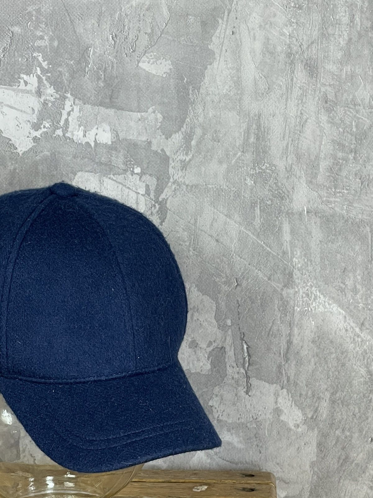 Mulberry Mulberry Luxury Wool Navy Cap Hat Size ONE SIZE - 4 Thumbnail
