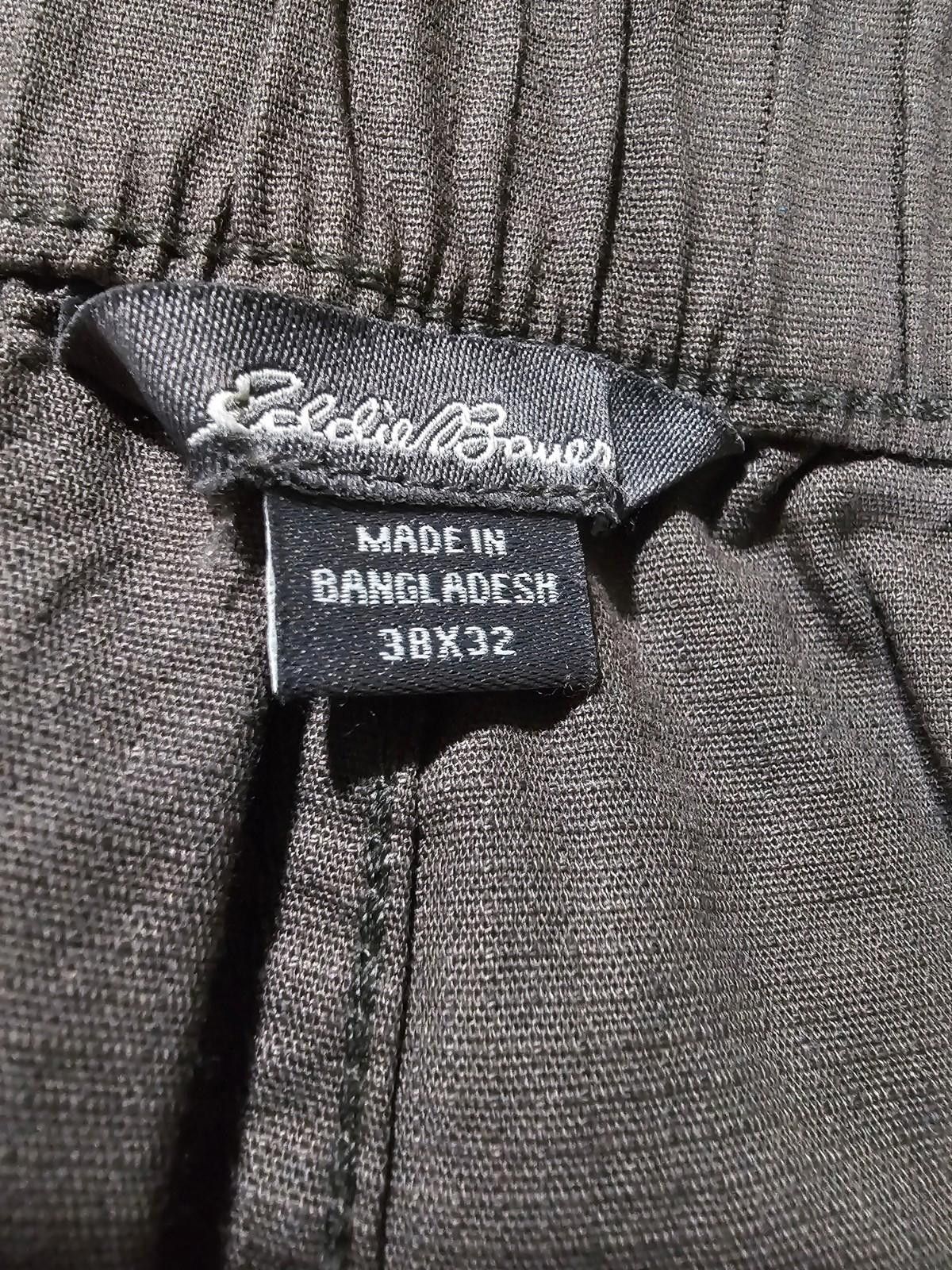 Eddie Bauer Eddie Bauer Ripstop Hiking Pants Men's 38x32 Gray Size US 38 / EU 54 - 2 Thumbnail