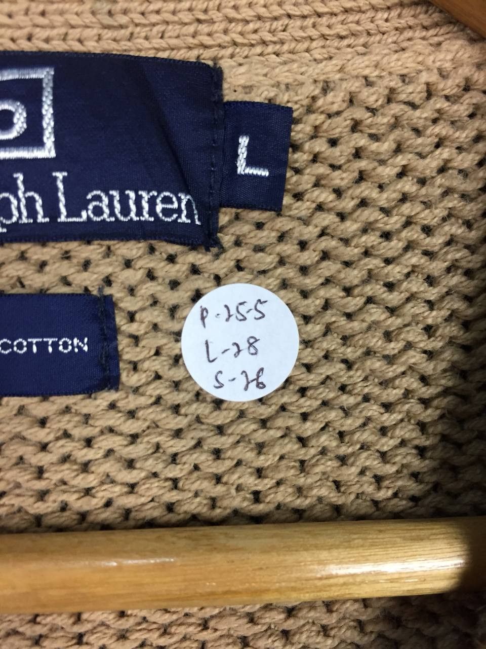 Polo Ralph Lauren Polo Ralph Lauren Vintage Distressed Knit Cardigan Sweater Size US L / EU 52-54 / 3 - 22 Thumbnail