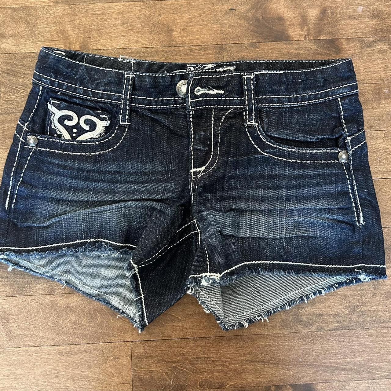 Other Maurices Blue Mini Shorts Size 1 Size 42" / US 20 - 1 Thumbnail