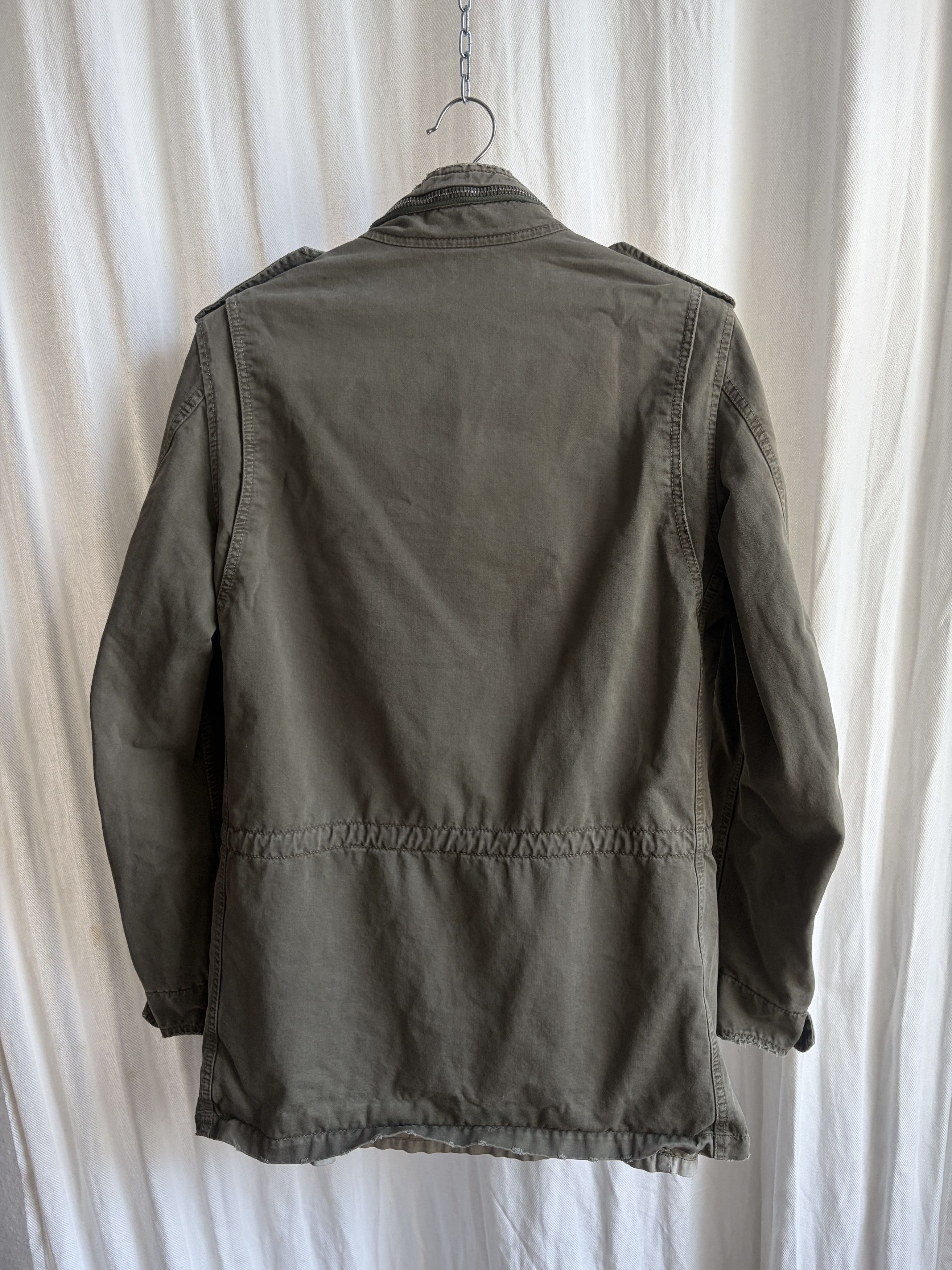 Balmain SS11 Distressed M65 Military Parka Size US M / EU 48-50 / 2 - 6 Thumbnail