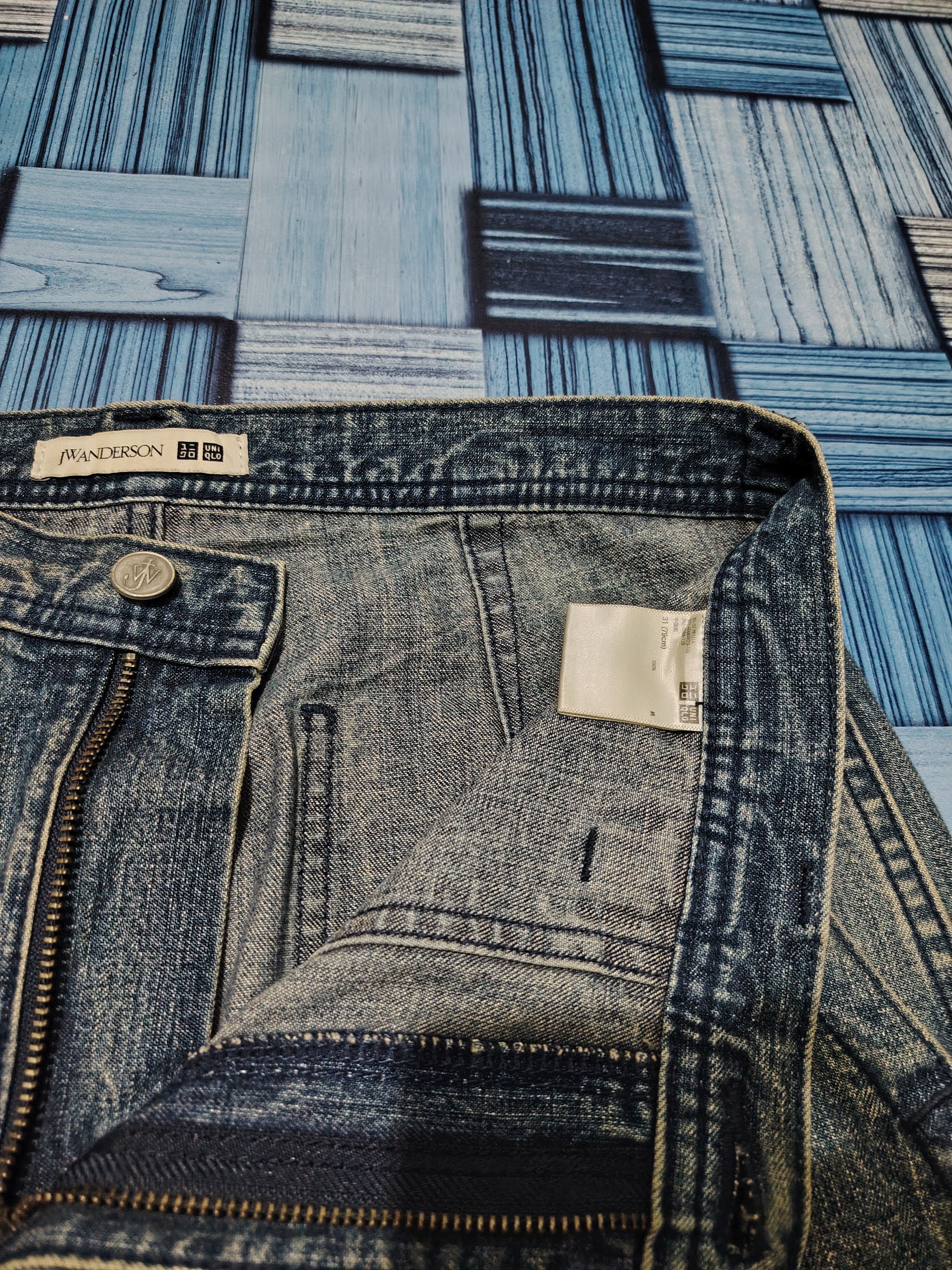 JW Anderson × Uniqlo Japanese JW Anderson Uniqlo Distressed jeans Size US 30 / EU 46 - 5 Thumbnail