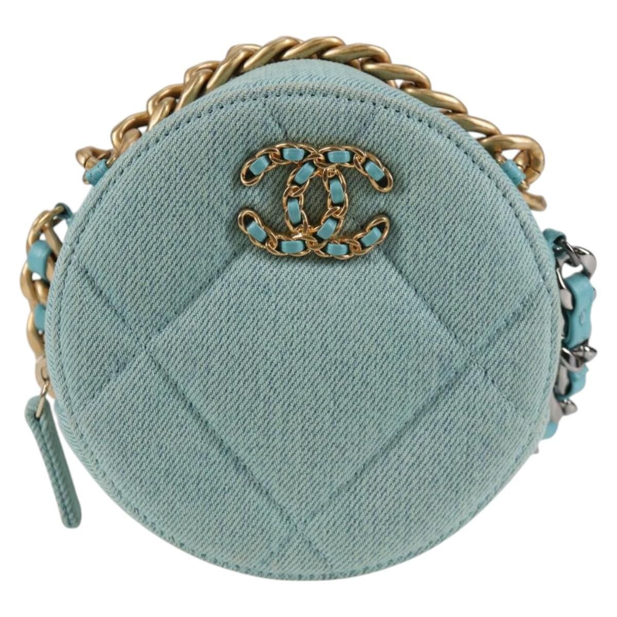 Chanel Chanel Chain Shoulder Bag Denim Size ONE SIZE - 1 Thumbnail