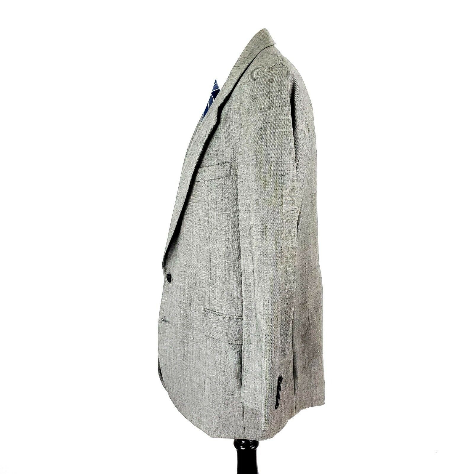 Hickey Freeman Vintage Hickey Freeman Nordstrom Wool 2 Button Sport Coat 42 Size 42L - 4 Thumbnail