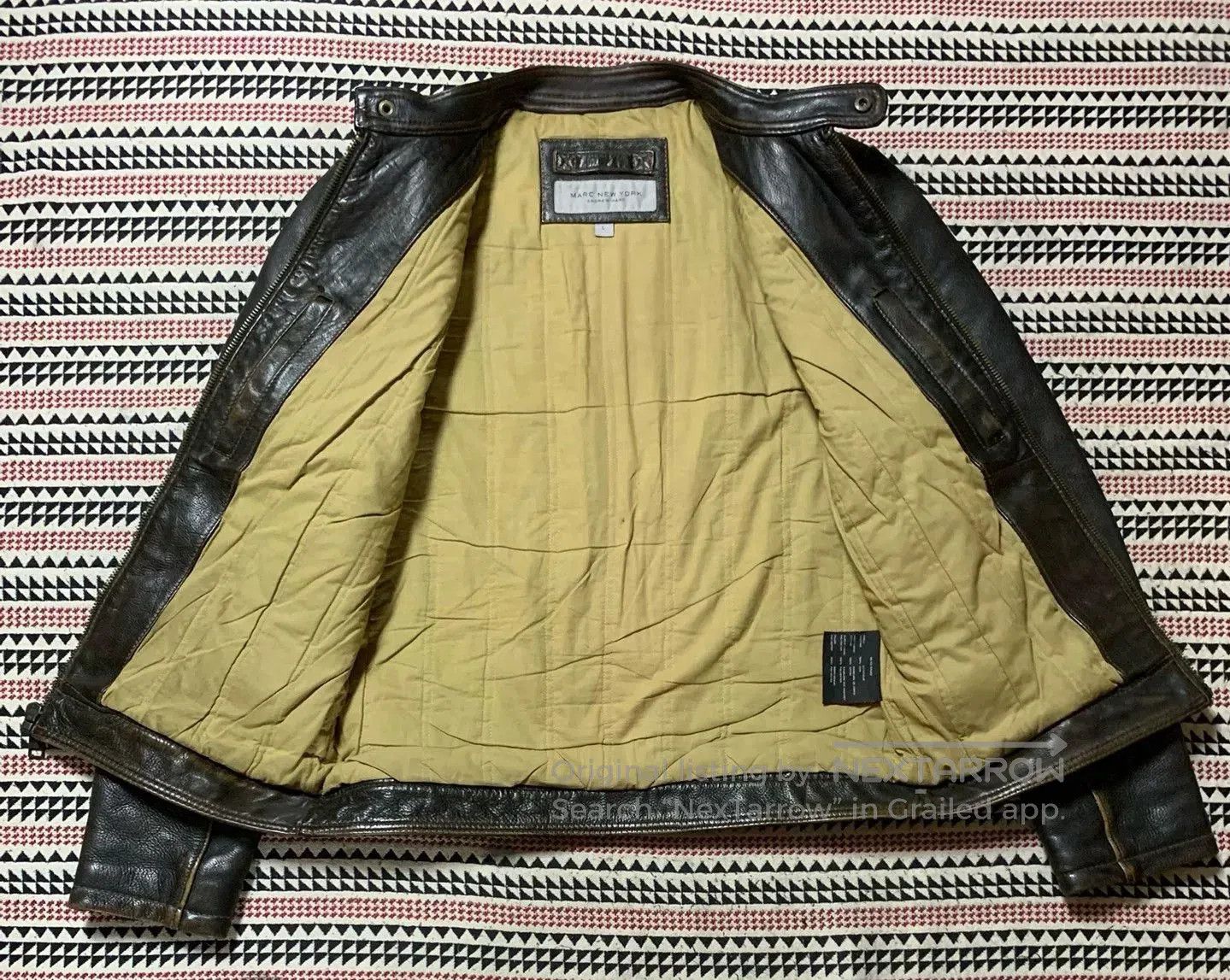 Andrew Marc marc new york leather motorcycle jacket. Size US L / EU 52-54 / 3 - 3 Thumbnail
