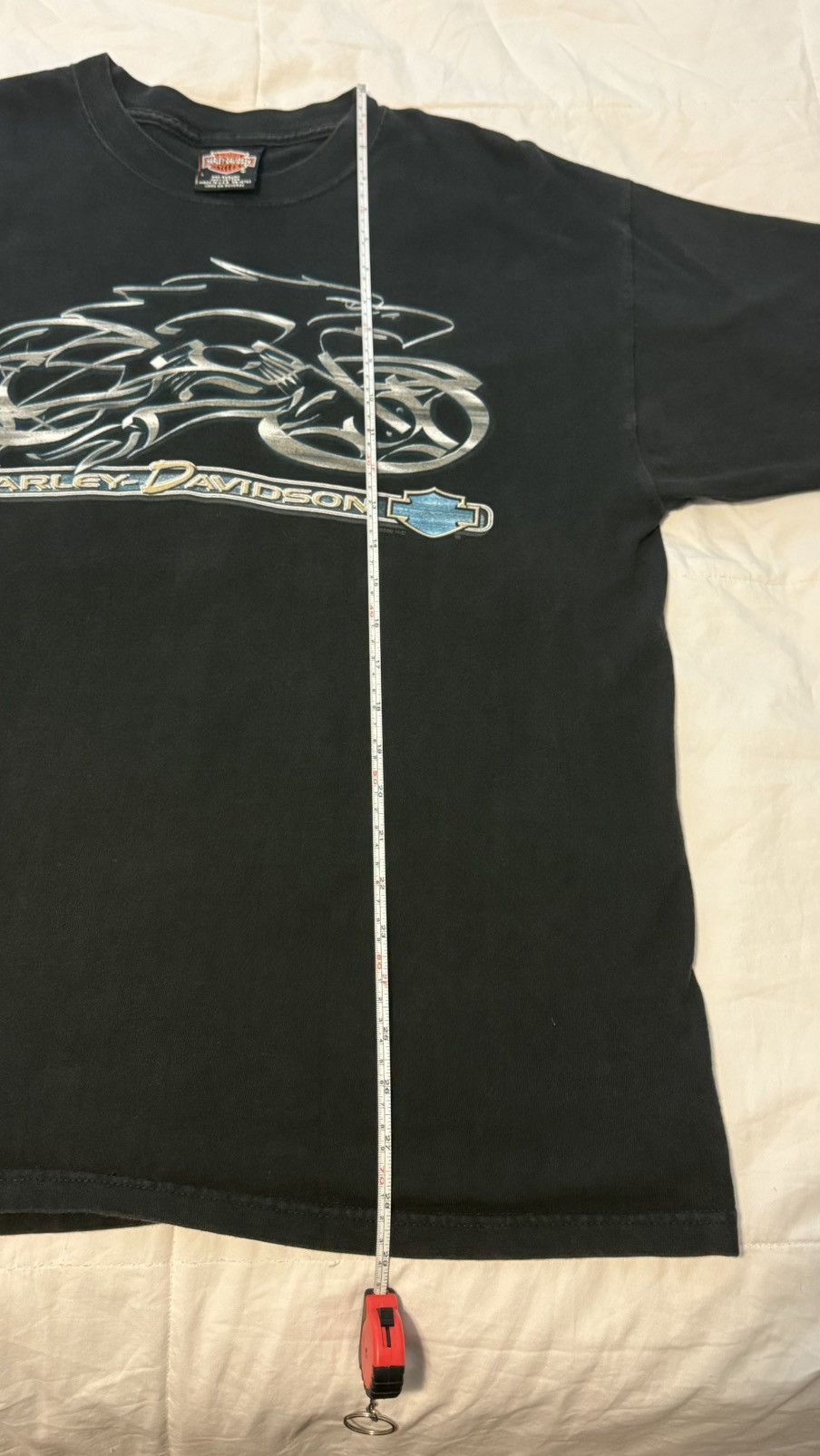 Harley Davidson Rare 2000 Harley Davidson HUD Vintage Black Mens L Clean! Size US L / EU 52-54 / 3 - 8 Thumbnail