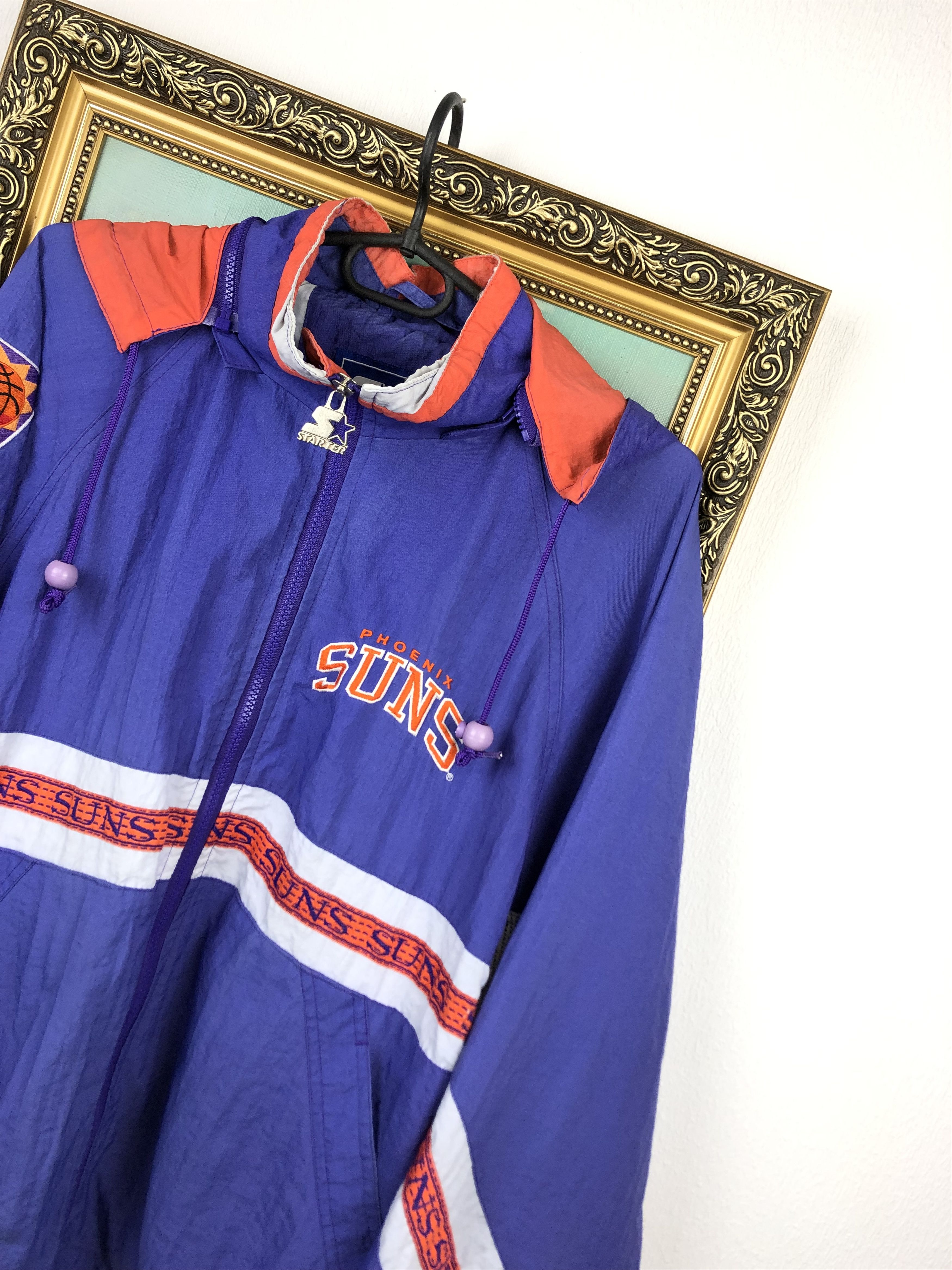 NBA × Starter × Vintage Vintage Starter Phoenix Suns Jacket NBA Rare Hype Size US M / EU 48-50 / 2 - 3 Thumbnail
