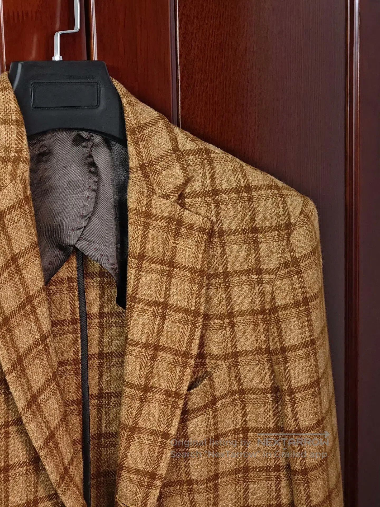 Japanese Brand Italian Wool Blend Casual Blazer. Size US M / EU 48-50 / 2 - 2 Thumbnail