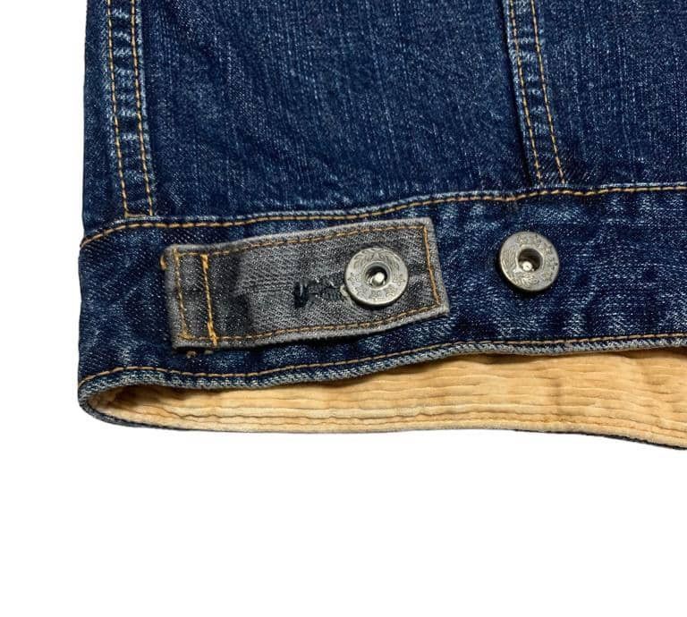 Japanese Brand Vintage 80s Patchwork Trucker Denim Jacket Size US L / EU 52-54 / 3 - 3 Thumbnail