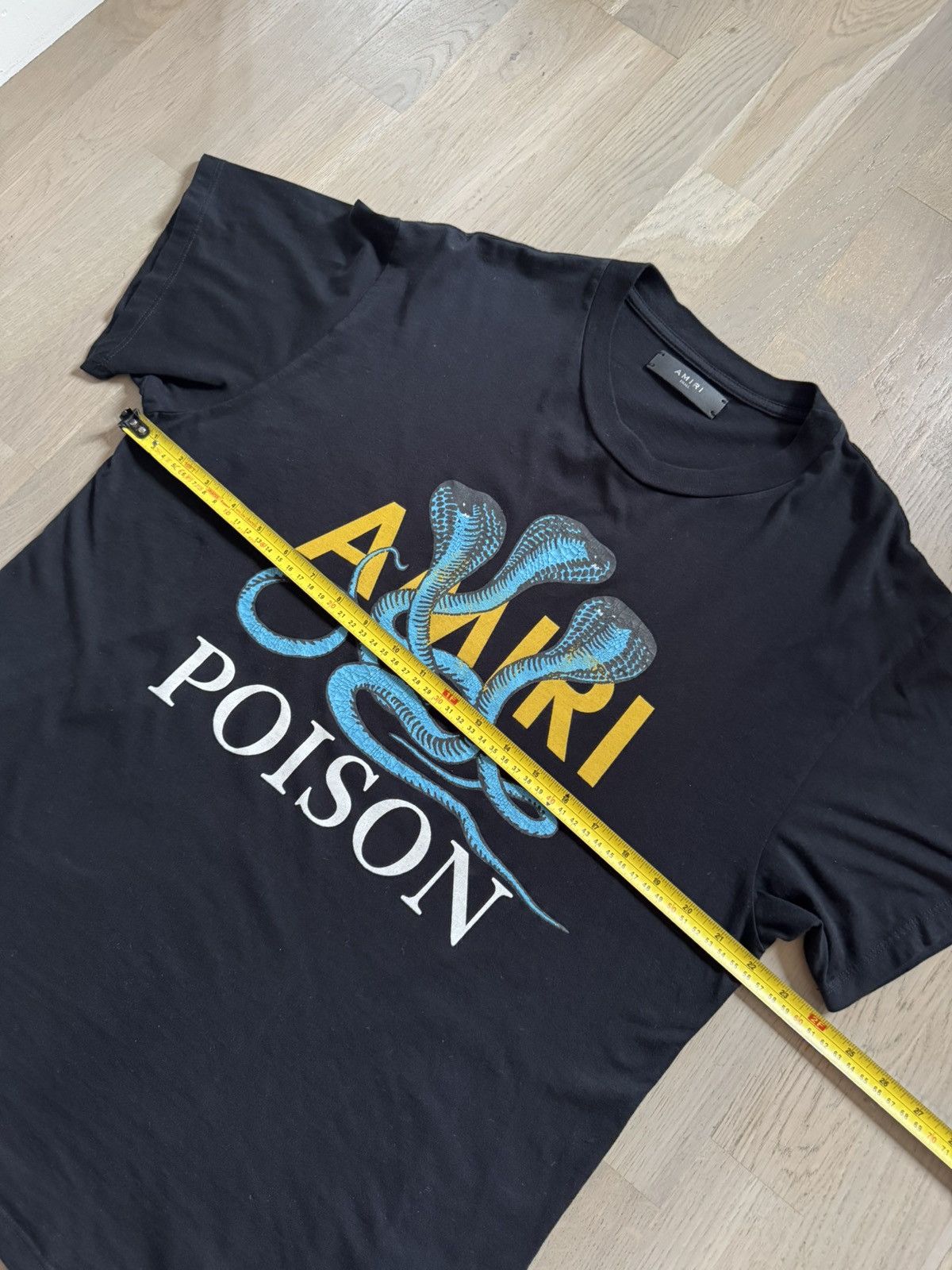 Amiri AMIRI tshirt SEE/STUDY real tape measurements in photos !!! Size US S / EU 44-46 / 1 - 8 Thumbnail