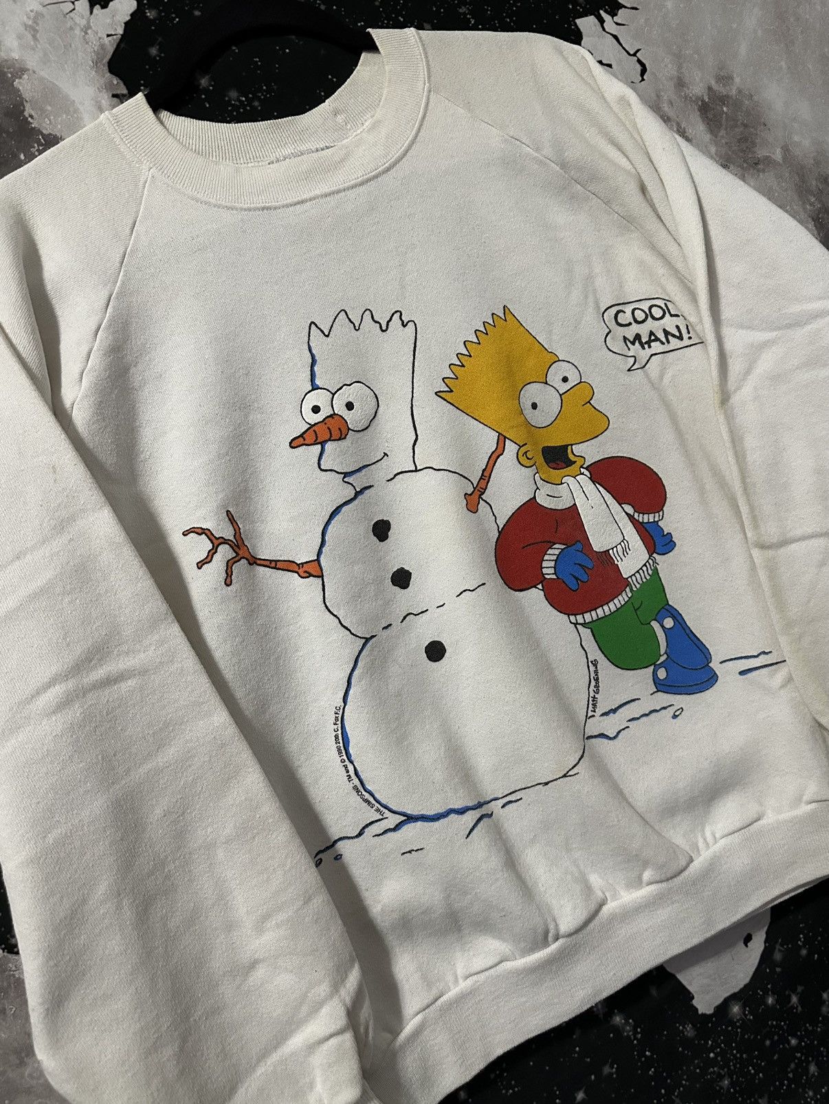 Delta The Simpsons Bart Snowman Sweatshirt Size US XL / EU 56 / 4 - 3 Thumbnail