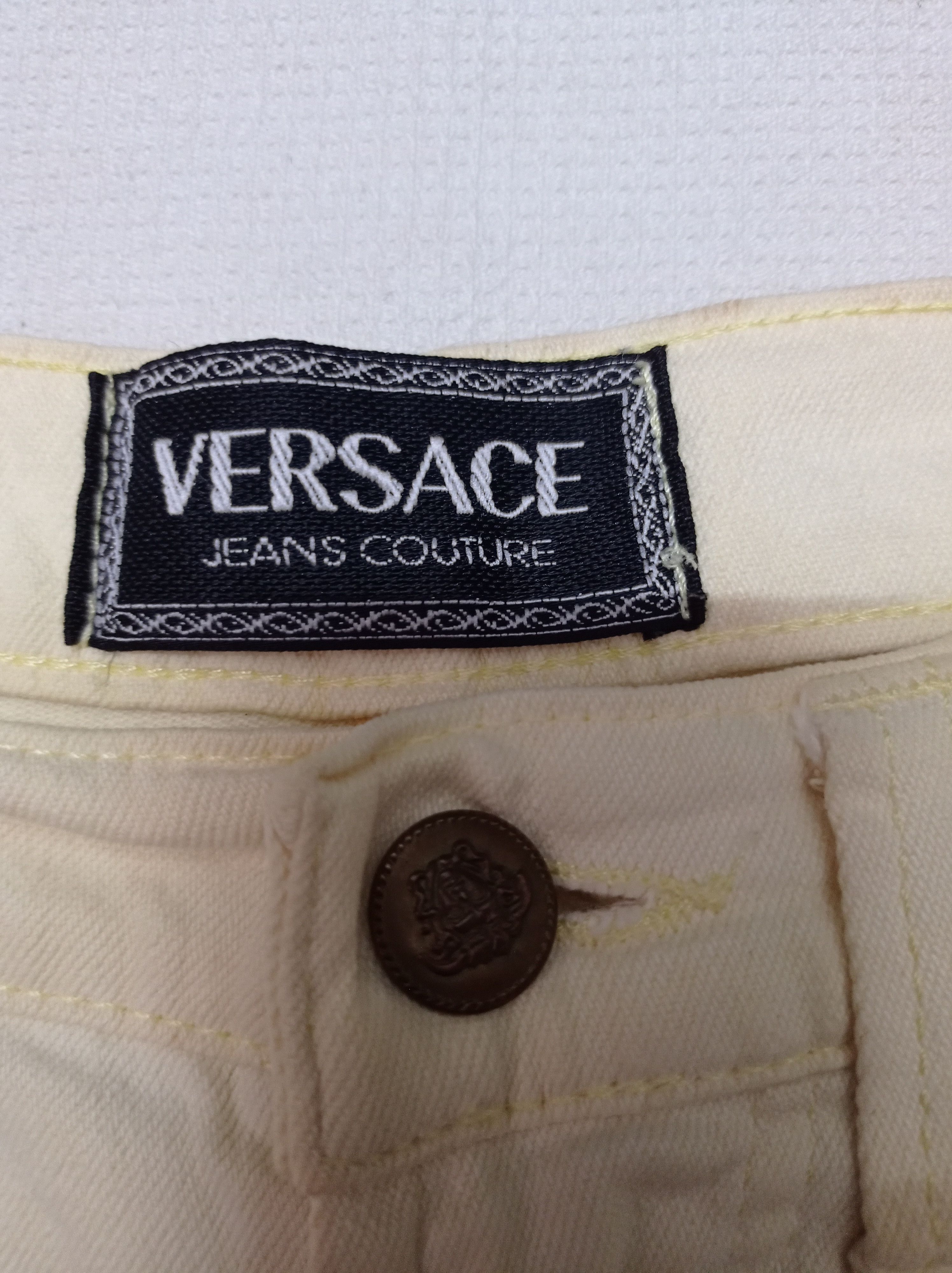 Versace Jeans Couture × Vintage Distress and Dirty Versace Jeans Couture Vintage Pants Size US 30 / EU 46 - 3 Thumbnail