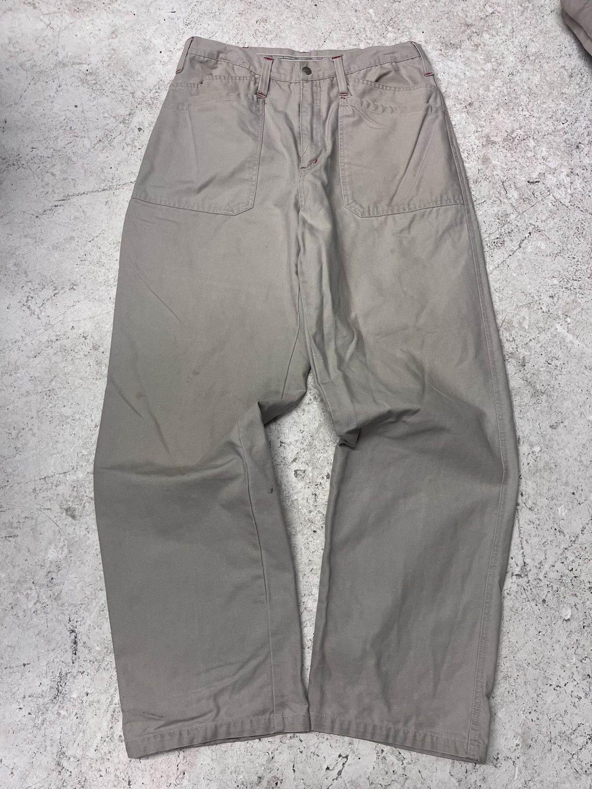 Ocean Pacific Y2k beige baggy ocean pacific khakis Size US 36 / EU 52 - 3 Thumbnail