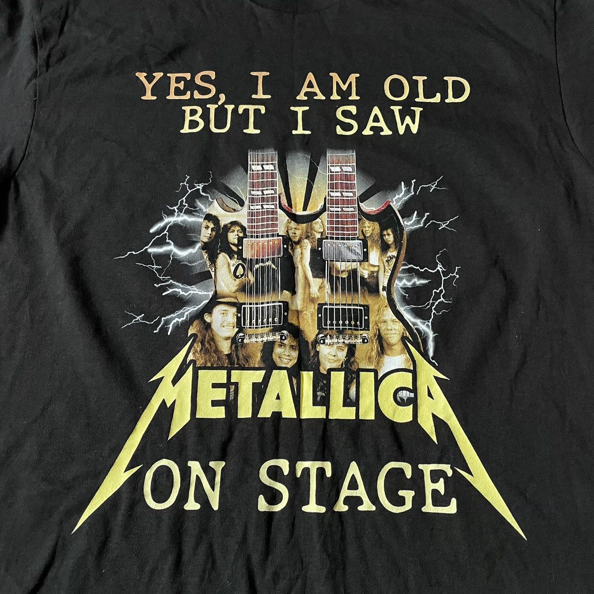 Vintage Vintage 2000s Metallica Band Tee Graphic Punk Grunge Black M Size US M / EU 48-50 / 2 - 5 Thumbnail