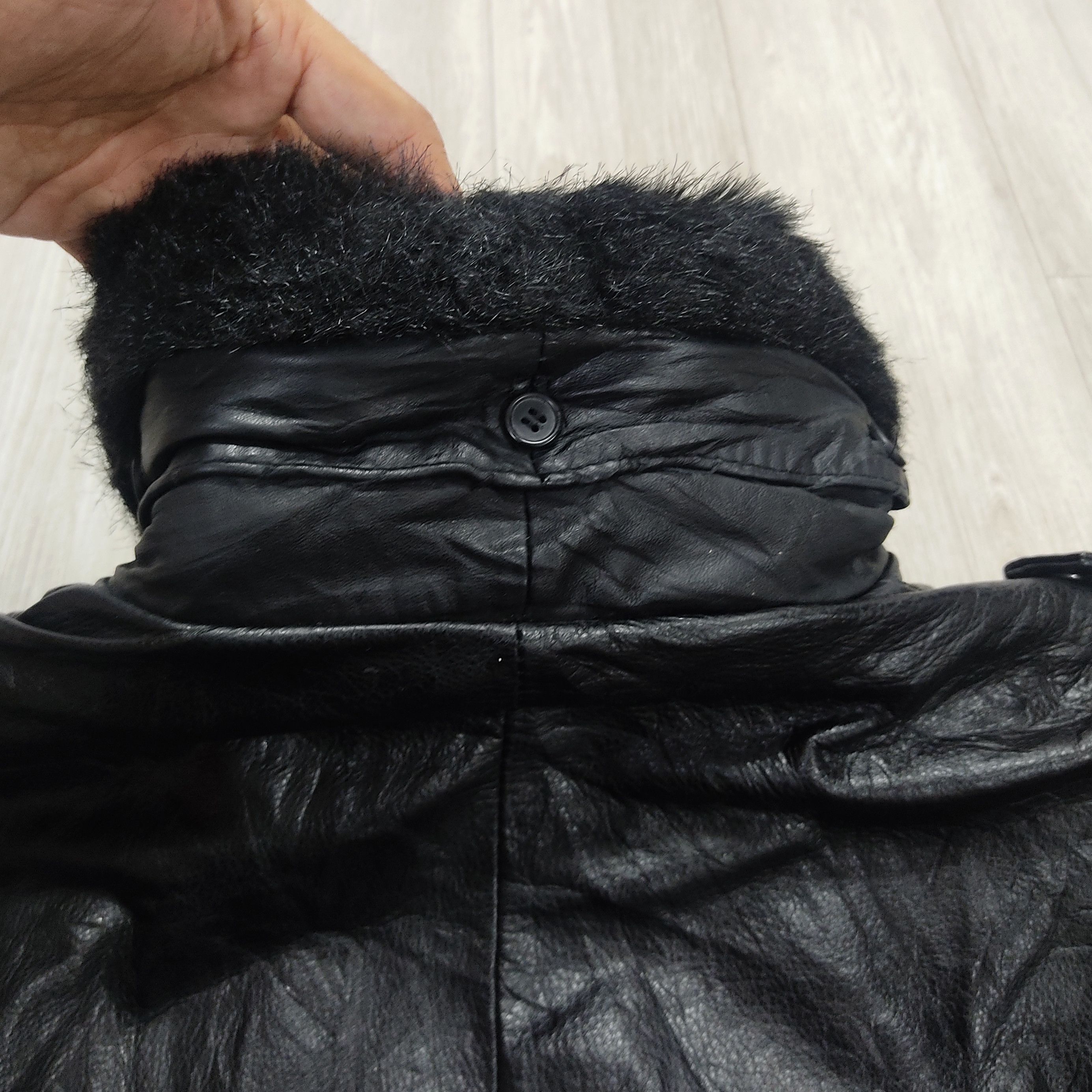 Genuine Leather US AIR FORCE Aviator Bomber Cowhide Leather Jacket Size US XL / EU 56 / 4 - 18 Thumbnail