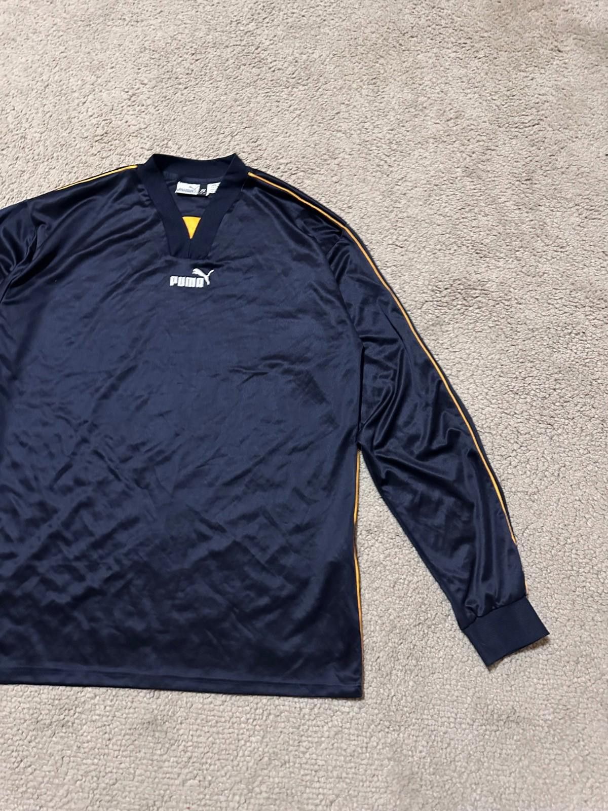 Puma VINTAGE PUMA 1990'S GOALKEEPER FOOTBALL SHIRT JERSEY SIZE XL Size US XL / EU 56 / 4 - 4 Thumbnail
