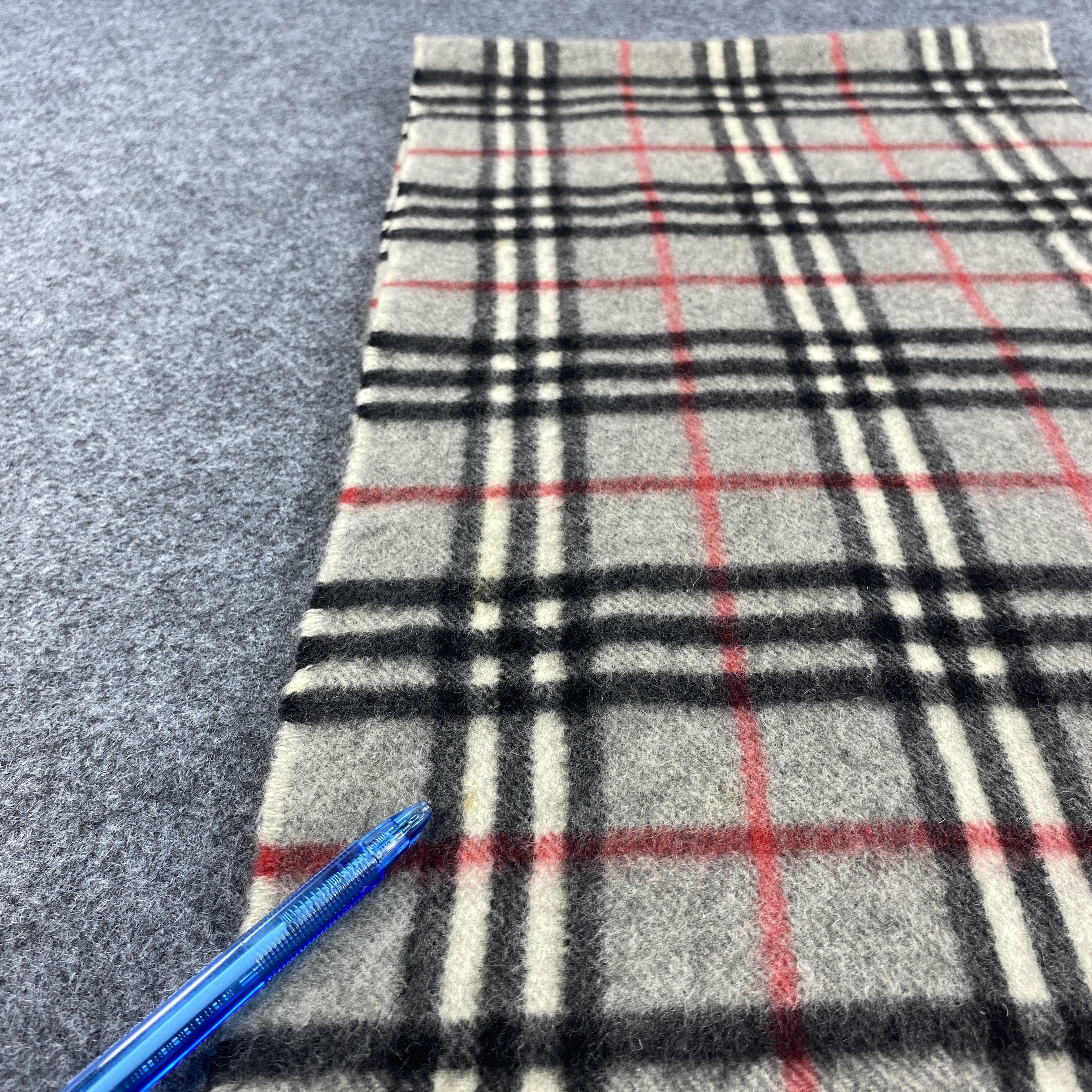 Burberry × Vintage GF10545 Burberry Scarf Neck Wear Muffler Nova Check Size ONE SIZE - 4 Thumbnail