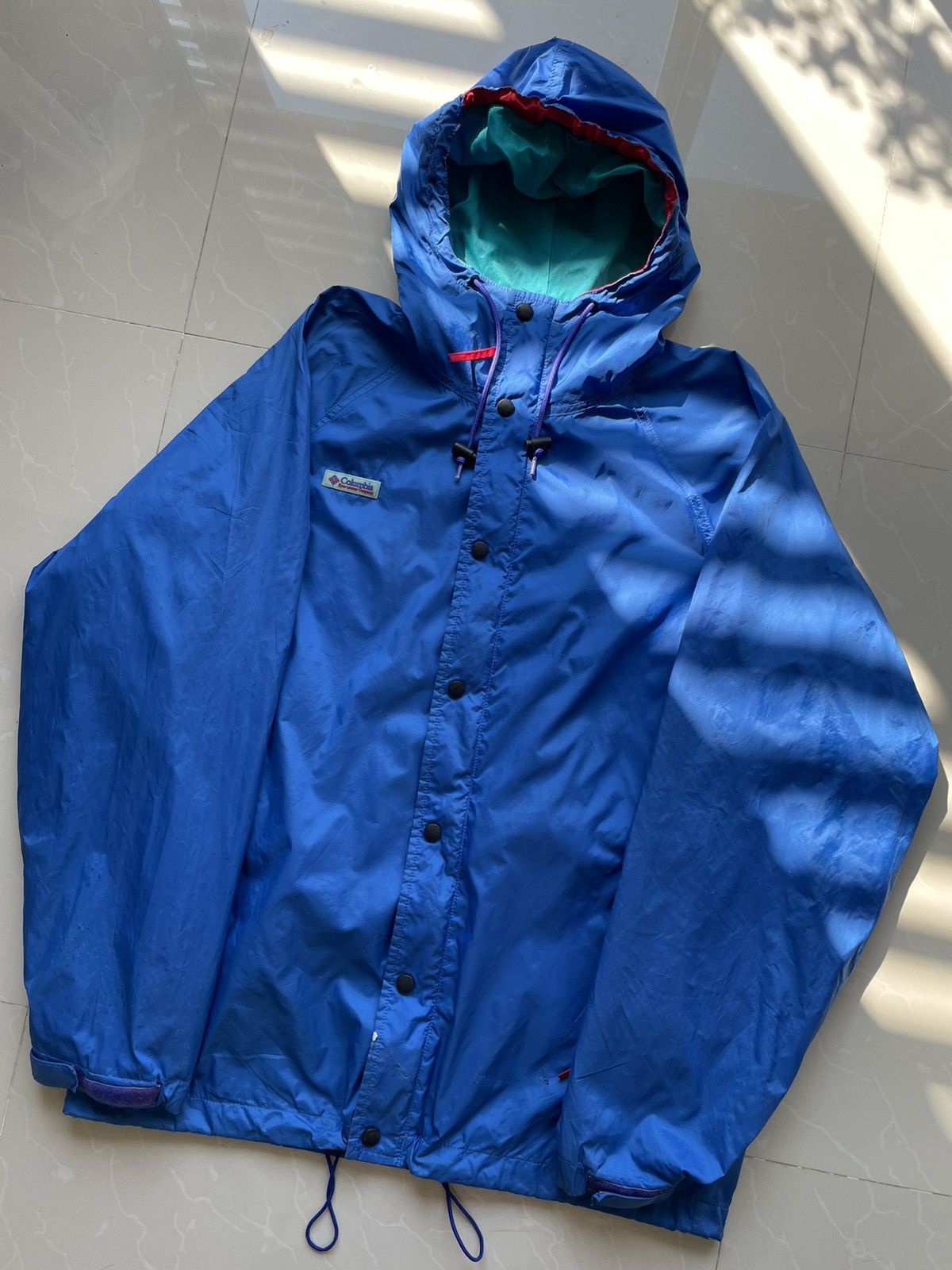 Columbia × Vintage Columbia Rain Jacket 90's Size US XL / EU 56 / 4 - 1 Thumbnail