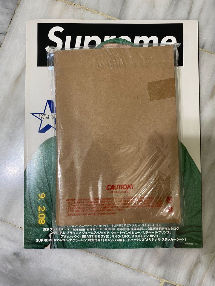 Supreme Supreme Book Vol. 4 AW 08-09 Catalog w/ Stickers & Tote Bag Size ONE SIZE - 7 Thumbnail