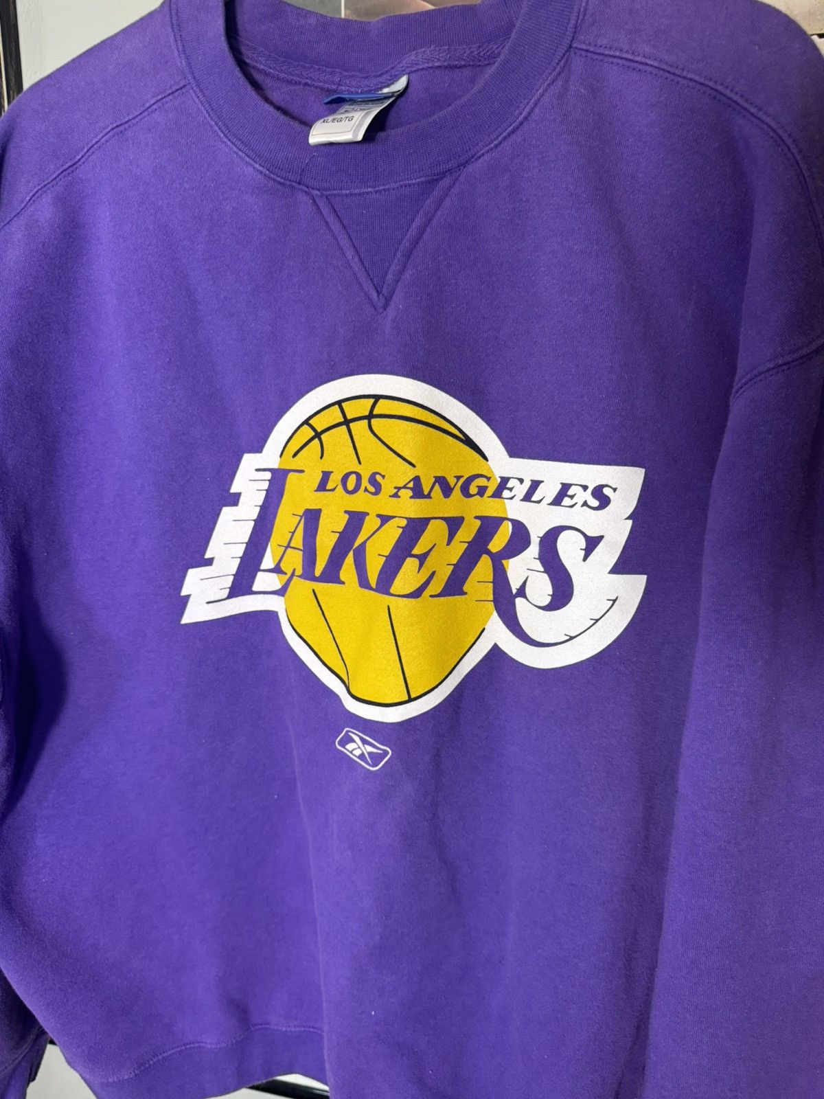 Reebok Vintage Los Angeles Lakers Sweatshirt Size US XL / EU 56 / 4 - 3 Thumbnail