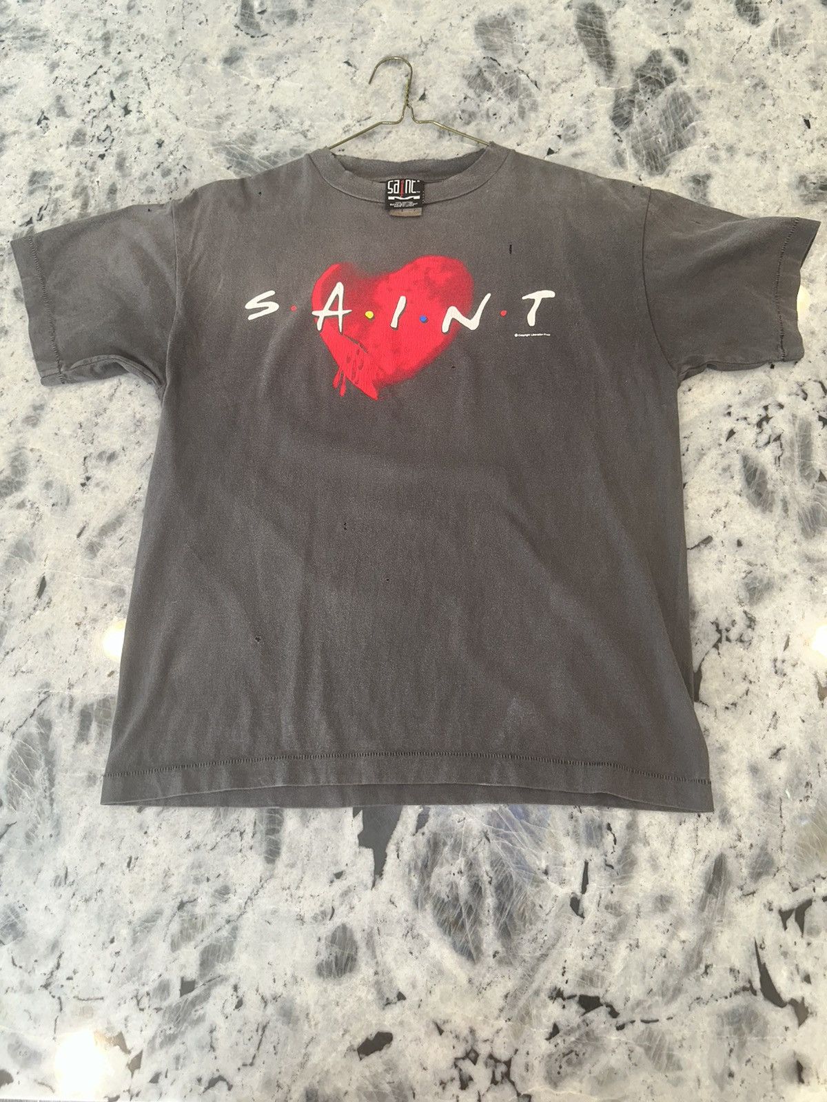 セントマイケル SAINT MICHAEL NAZARETH HEART　T 楽天市場】SAINT MxxxxxxNAZARETH SS T-SHIRTナザレス ハート