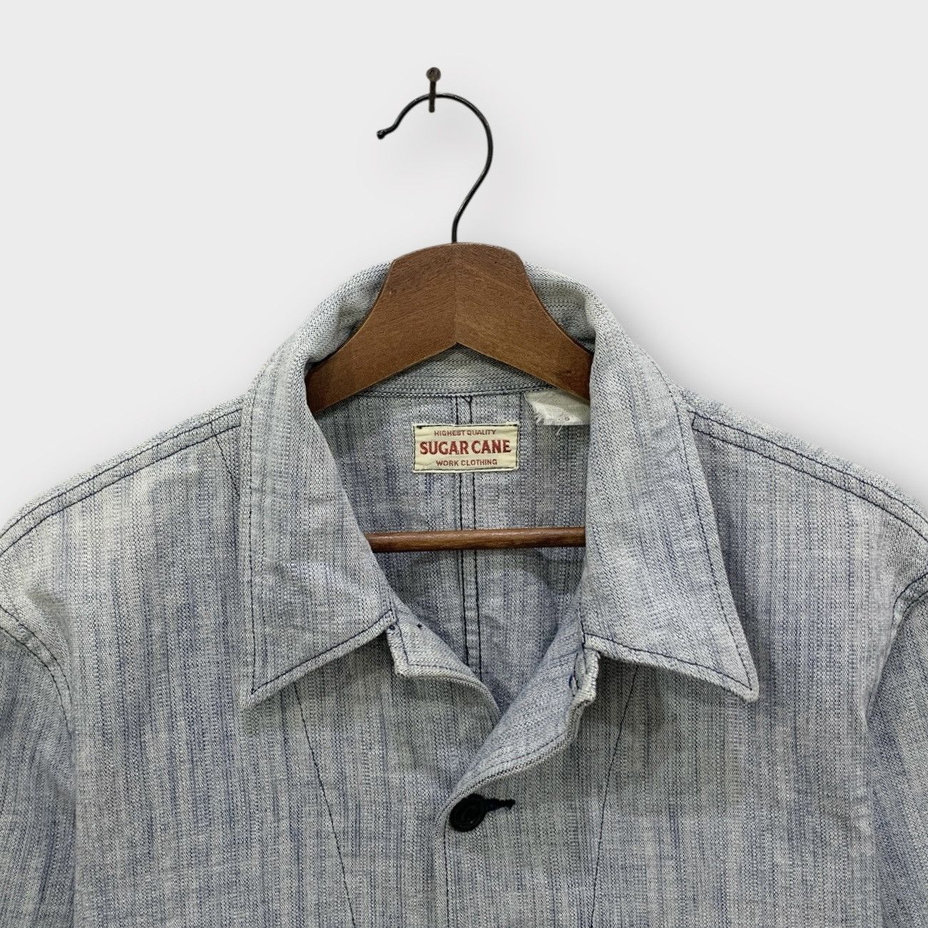 Sugar Cane VINTAGE SUGAR CANE CHORE DENIM JACKET TOYO ENTERPRISE JAPAN Size US M / EU 48-50 / 2 - 6 Thumbnail