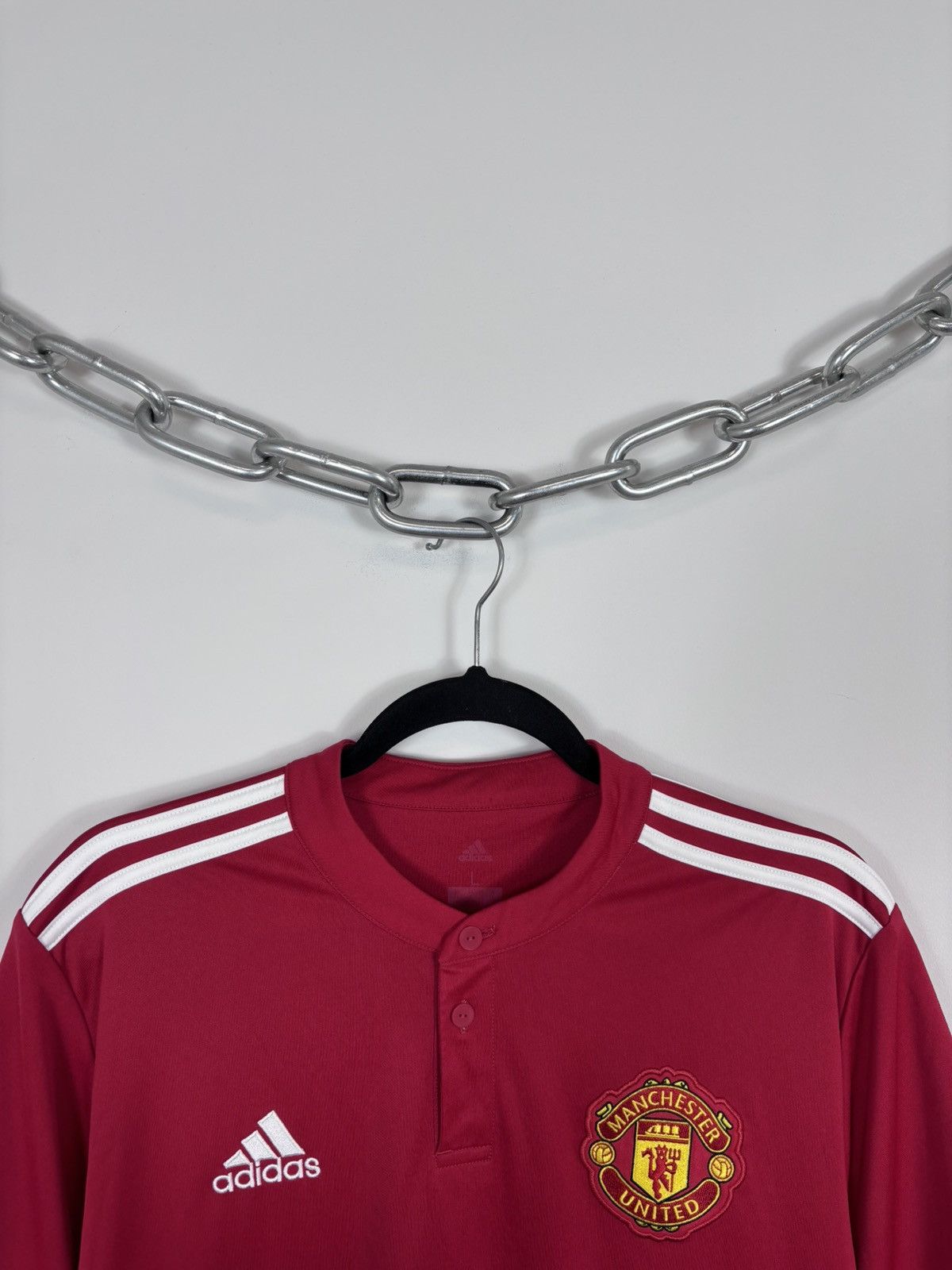 Adidas Adidas Manchester United 2017/2018 Home Soccer Jersey Shirt Size US L / EU 52-54 / 3 - 3 Thumbnail