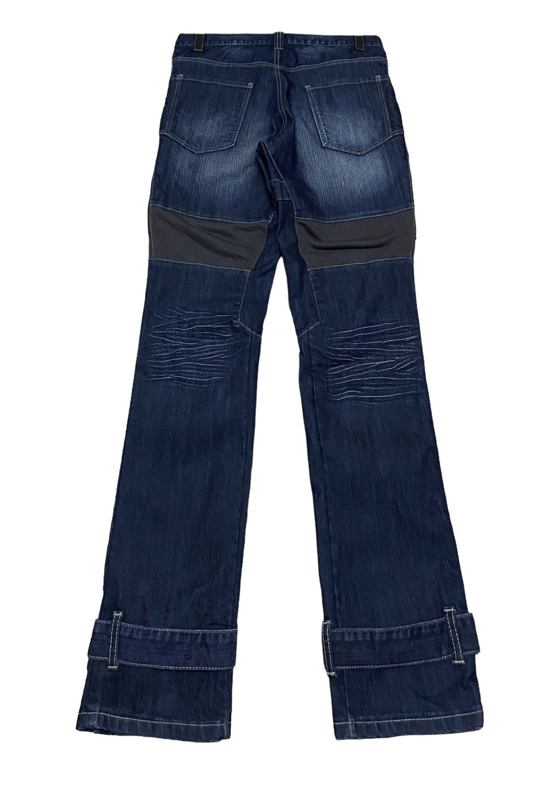 14th Addiction × Le Grande Bleu (L.G.B.) × PPFM Very Rare Vintage Japanese Brand PPFM Tactical Jeans 2000s Size US 32 / EU 48 - 2 Thumbnail