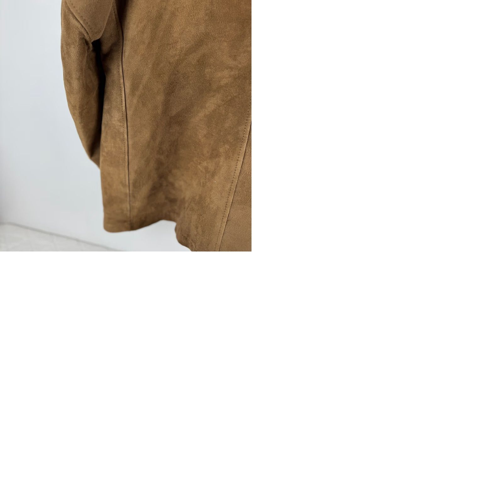 Vintage VINTAGE Brown Suede Leather Western Safari Jacket 70s Amalgamated Union Made L Size US L / EU 52-54 / 3 - 10 Thumbnail