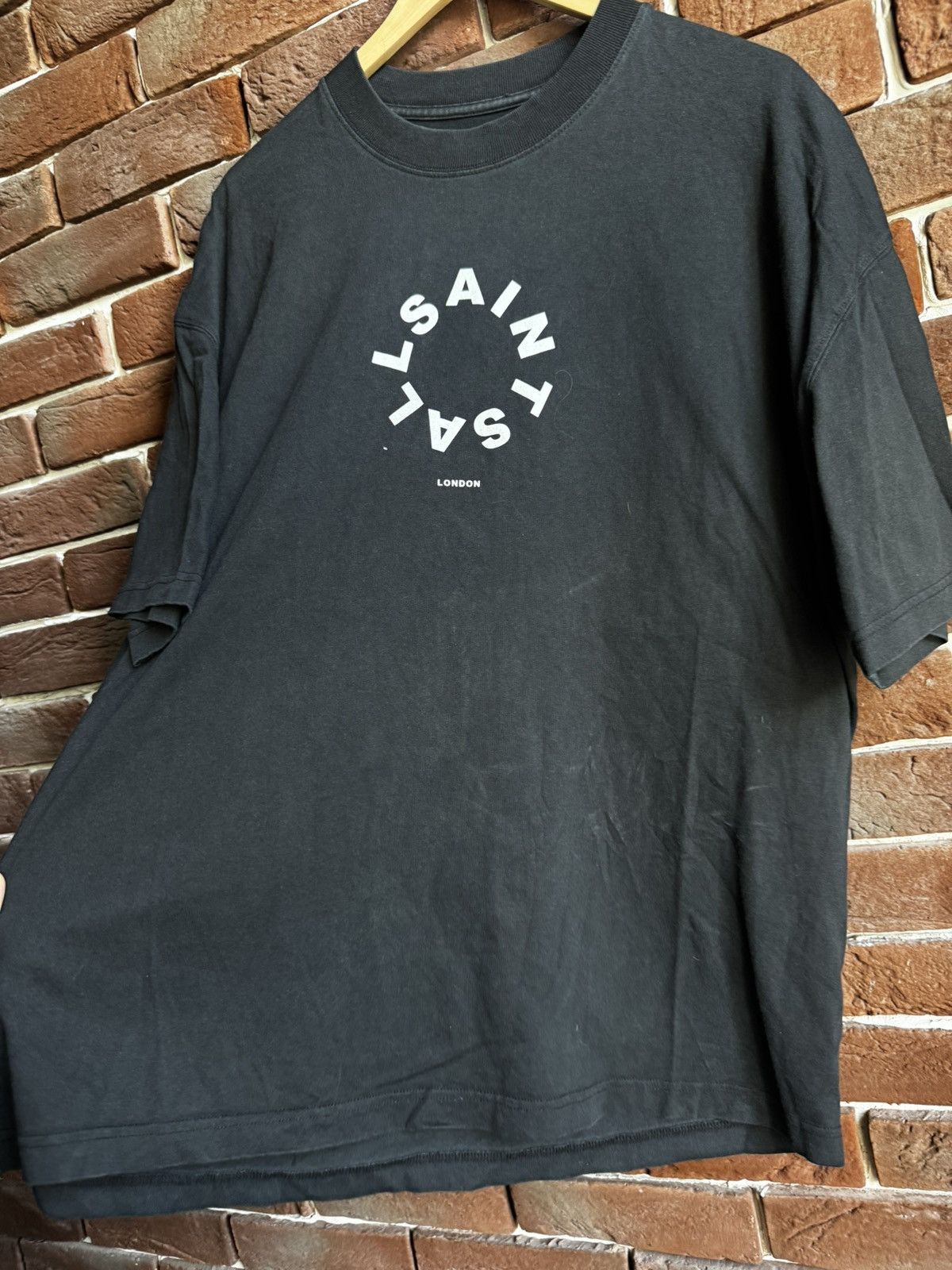 Allsaints Allsaints Oversized Fit T-Shirt Big Logo hype streetwear Size US M / EU 48-50 / 2 - 4 Thumbnail