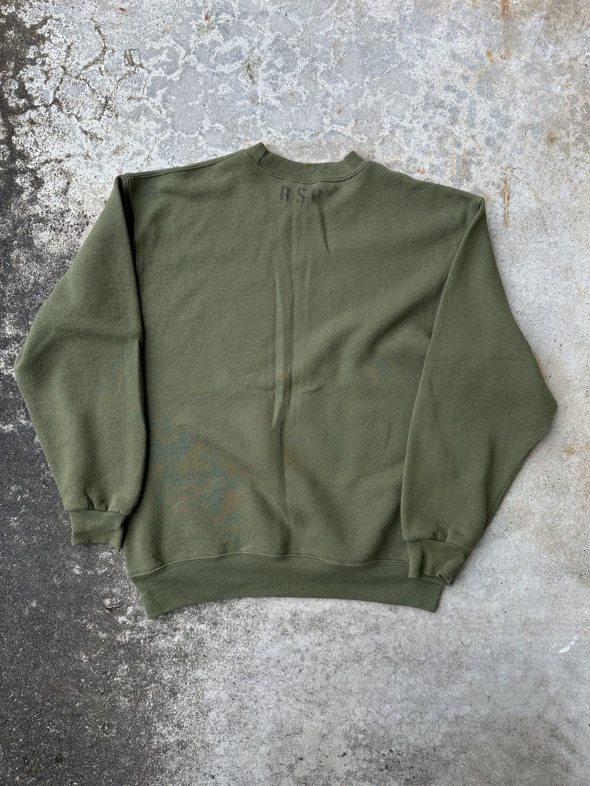 Vintage USMC Military Army Stenciled prisoner print sweatshirt Size US M / EU 48-50 / 2 - 5 Thumbnail