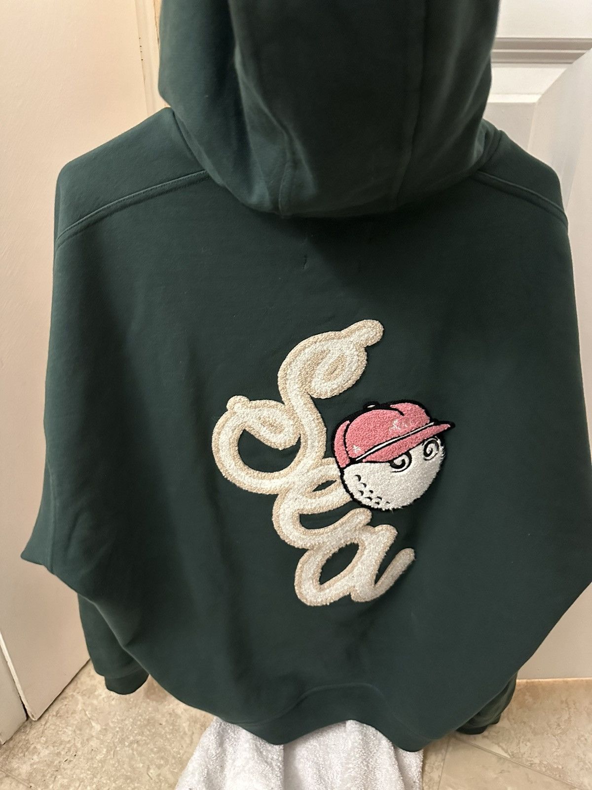 Malbon Malbon golf x Wind and Sea WDS Hoodie With Logo Embroidery | Grailed