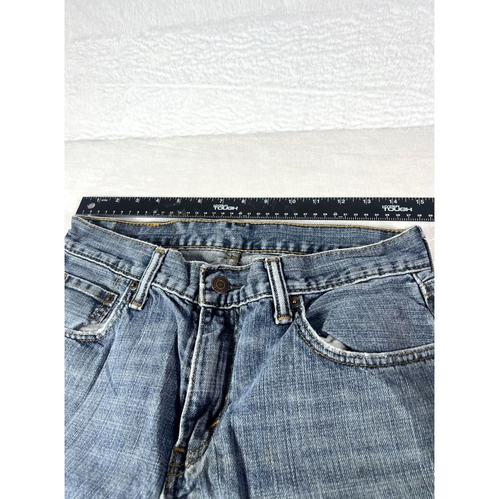 Levi's Levi's 559 Jeans Men's Regular 30x30 Distressed Denim Blue 5-Pocket Logo Vintage 90s USA | Jeans Mens XS? Size US 30 / EU 46 - 5 Thumbnail