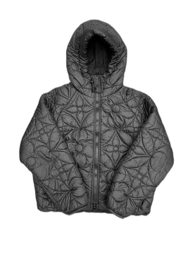 Louis Vuitton Louis Vuitton Quilted Hooded Down Jacket Size US L / EU 52-54 / 3 - 1 Thumbnail